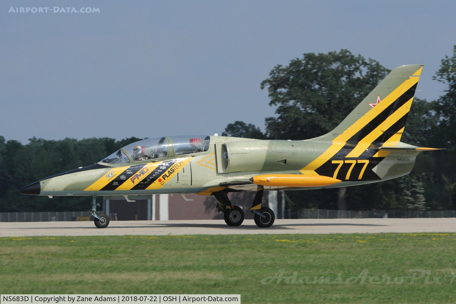 N5683D, 1979 Aero L-39C Albatros C/N 931529, 2018 EAA AirVenture - Oshkosh. Wisconsin