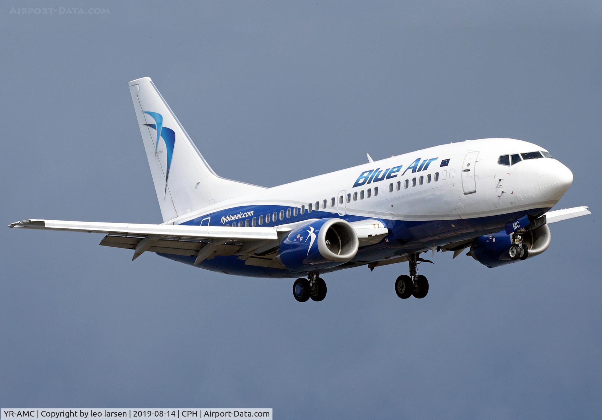 YR-AMC, 1991 Boeing 737-530 C/N 24940, Copenhagen 14.8.2019 on final to R-22L