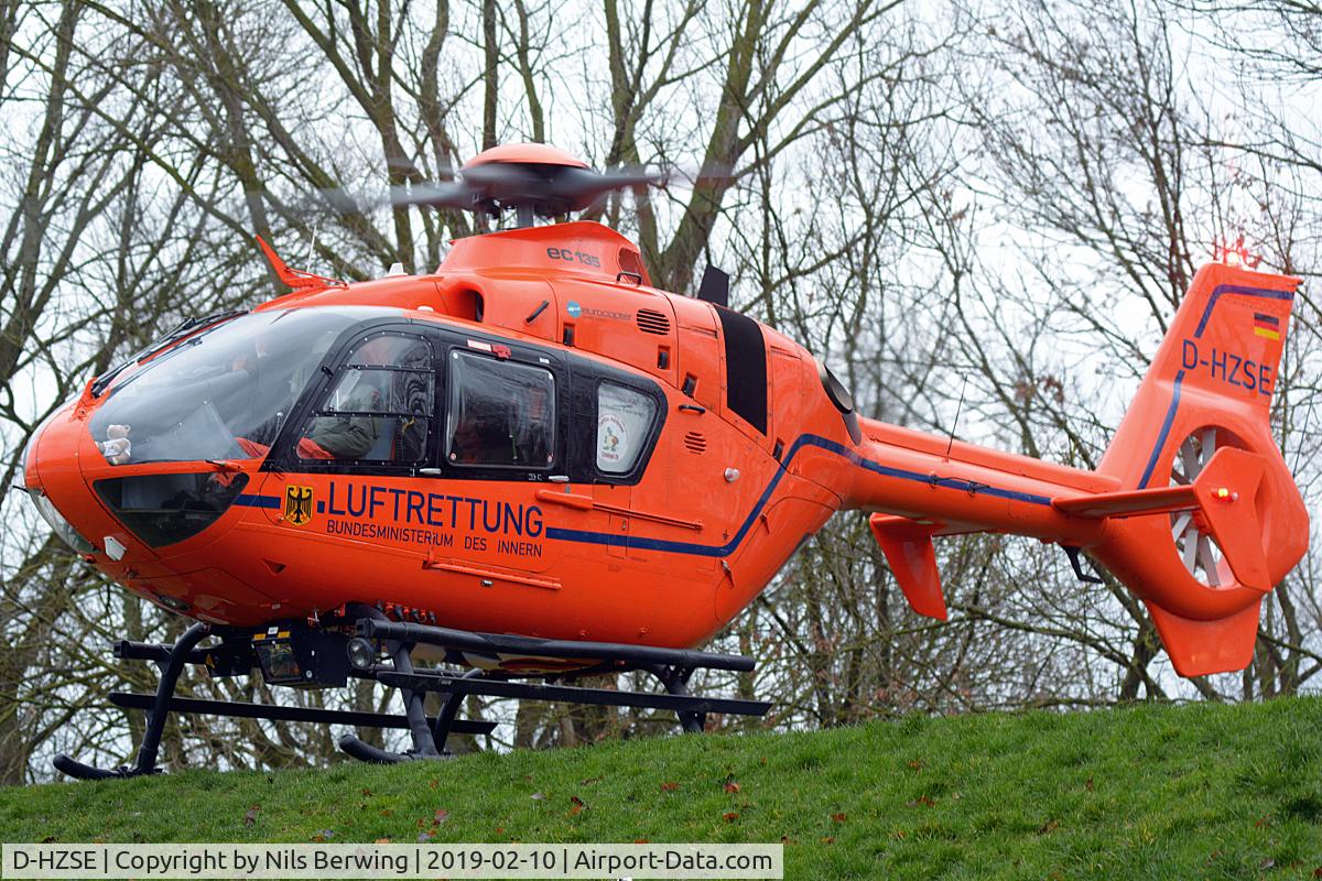 D-HZSE, 2007 Eurocopter EC-135T-2i C/N 0558, Christoph 29 near Hamburg