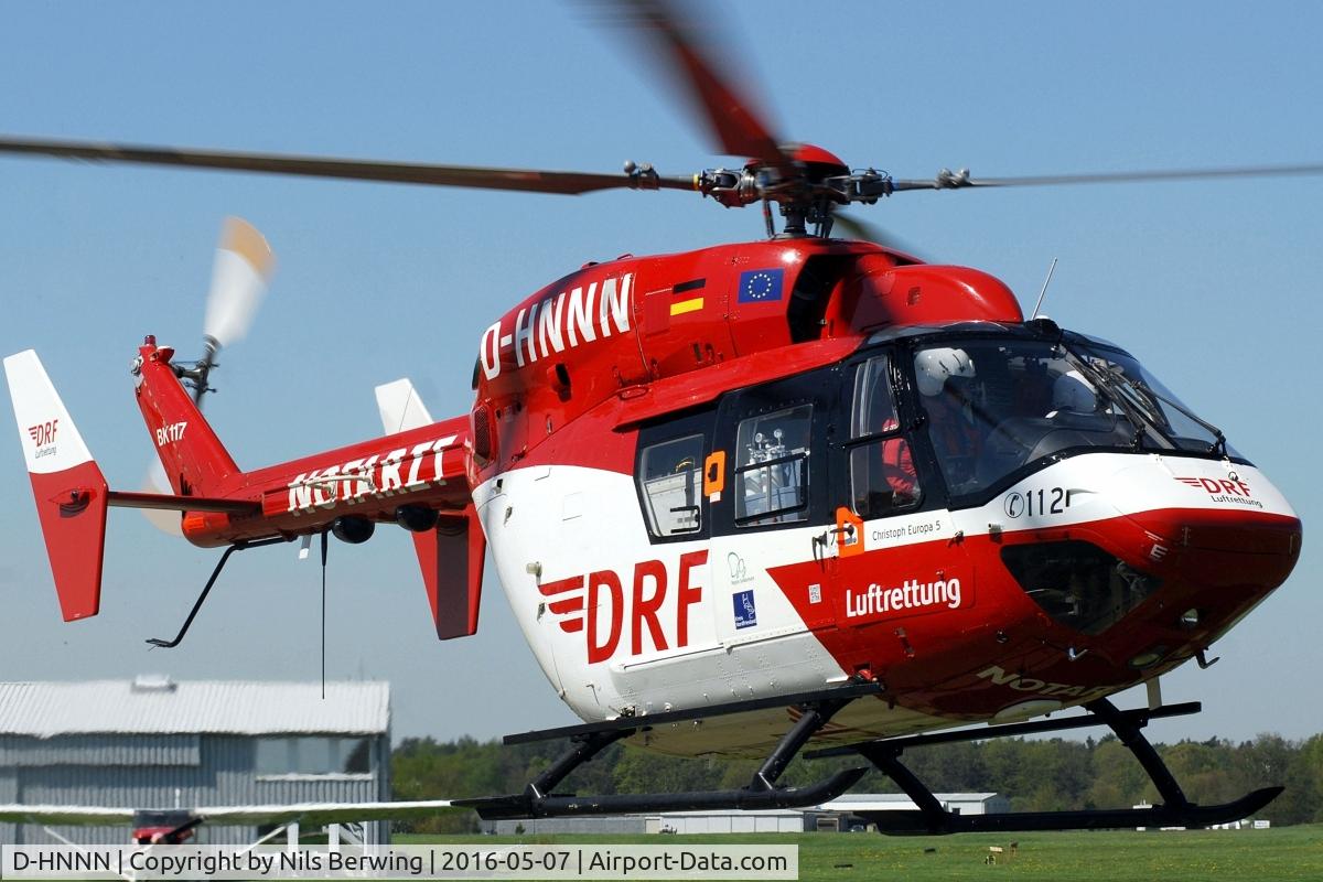 D-HNNN, MBB Bo-105CBS-5 C/N S-917, Christoph Europa 5 at Uetersen Airfield