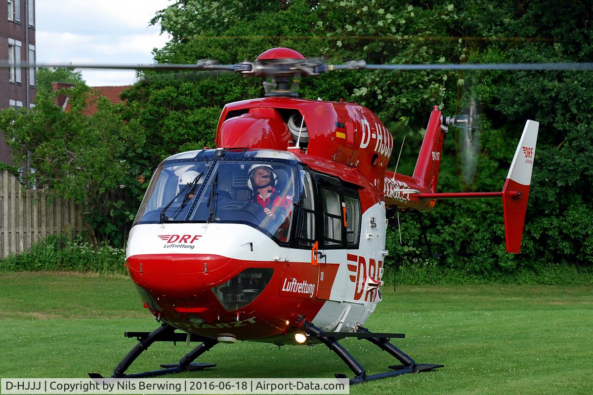 D-HJJJ, Eurocopter-Kawasaki BK-117B-2 C/N 7251, Christoph 42 at Kiel