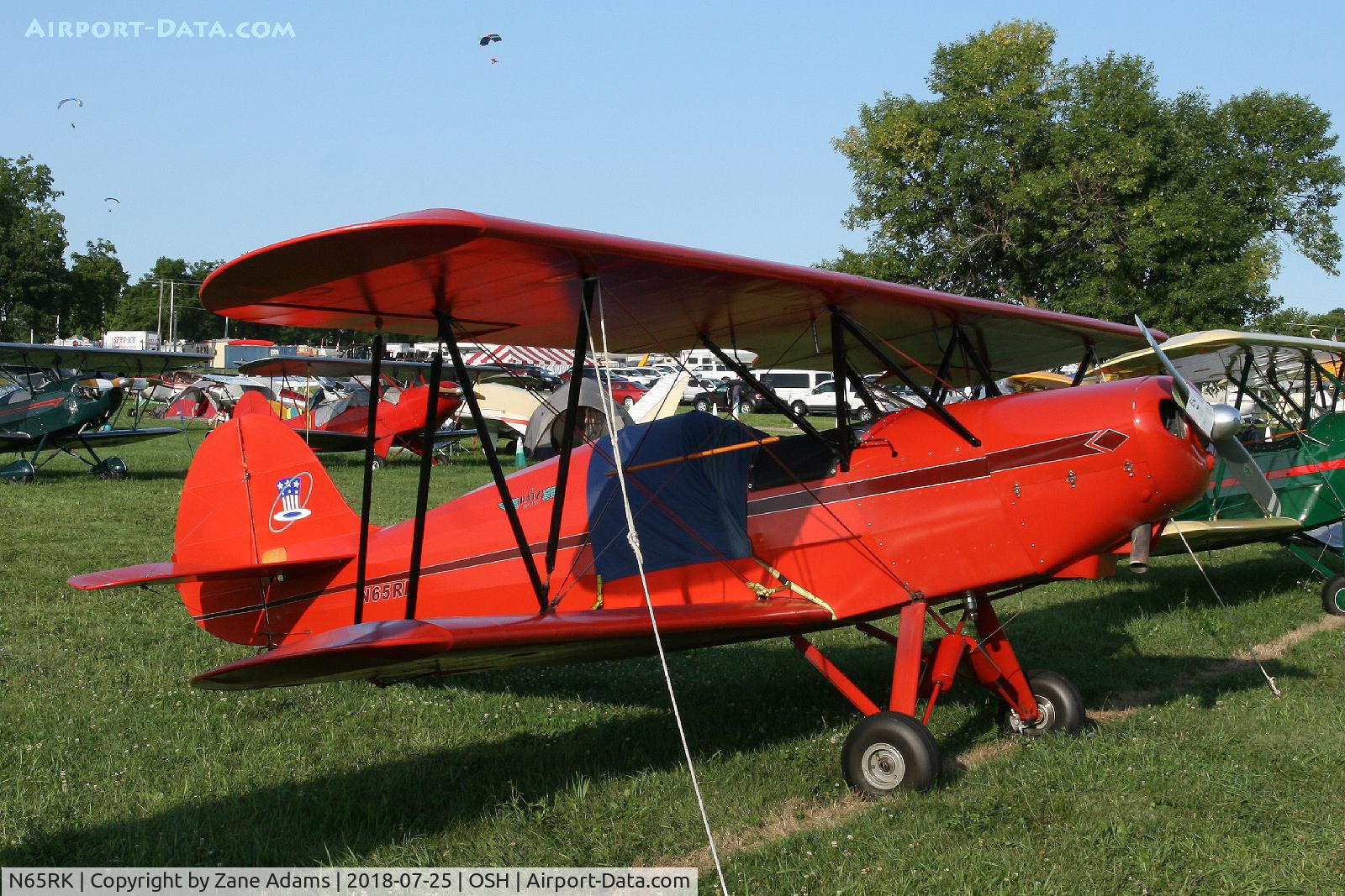 N65RK, 1989 Hatz CB-1 C/N 75, 2018 EAA AirVenture - Oshkosh. Wisconsin