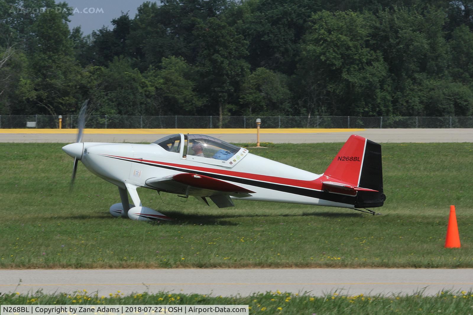 N268BL, 2002 Vans RV-6 C/N 22374, 2018 EAA AirVenture - Oshkosh. Wisconsin