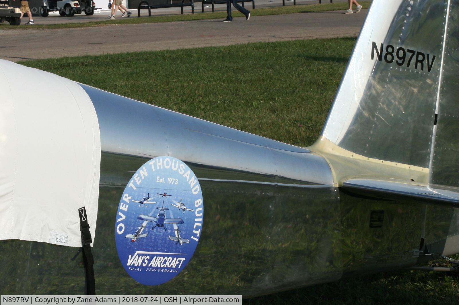 N897RV, 2017 Vans RV-7 C/N 74311, 2018 EAA AirVenture - Oshkosh. Wisconsin