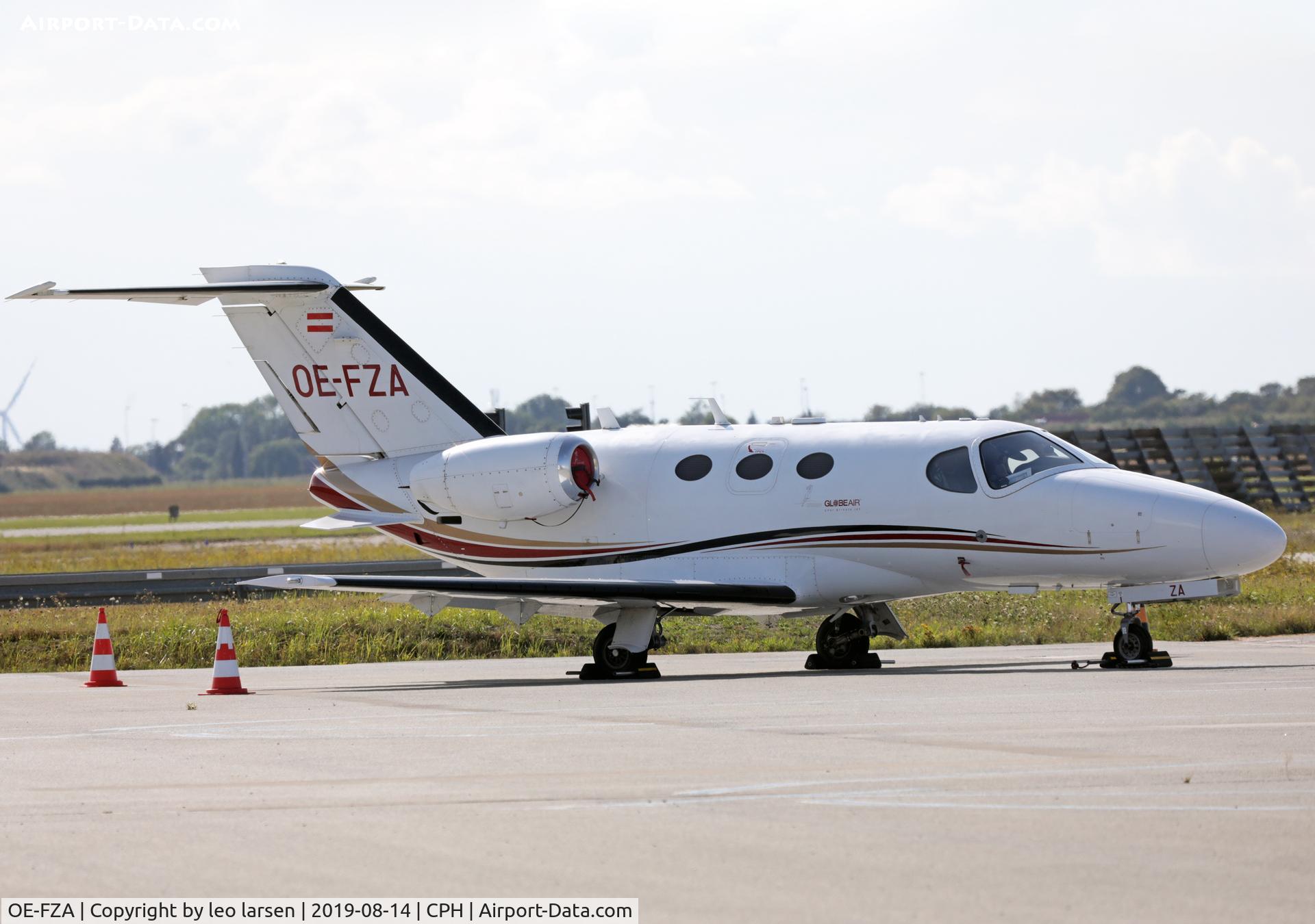OE-FZA, 2008 Cessna 510 Citation Mustang Citation Mustang C/N 510-0144, Copenhagen 14.8.2019