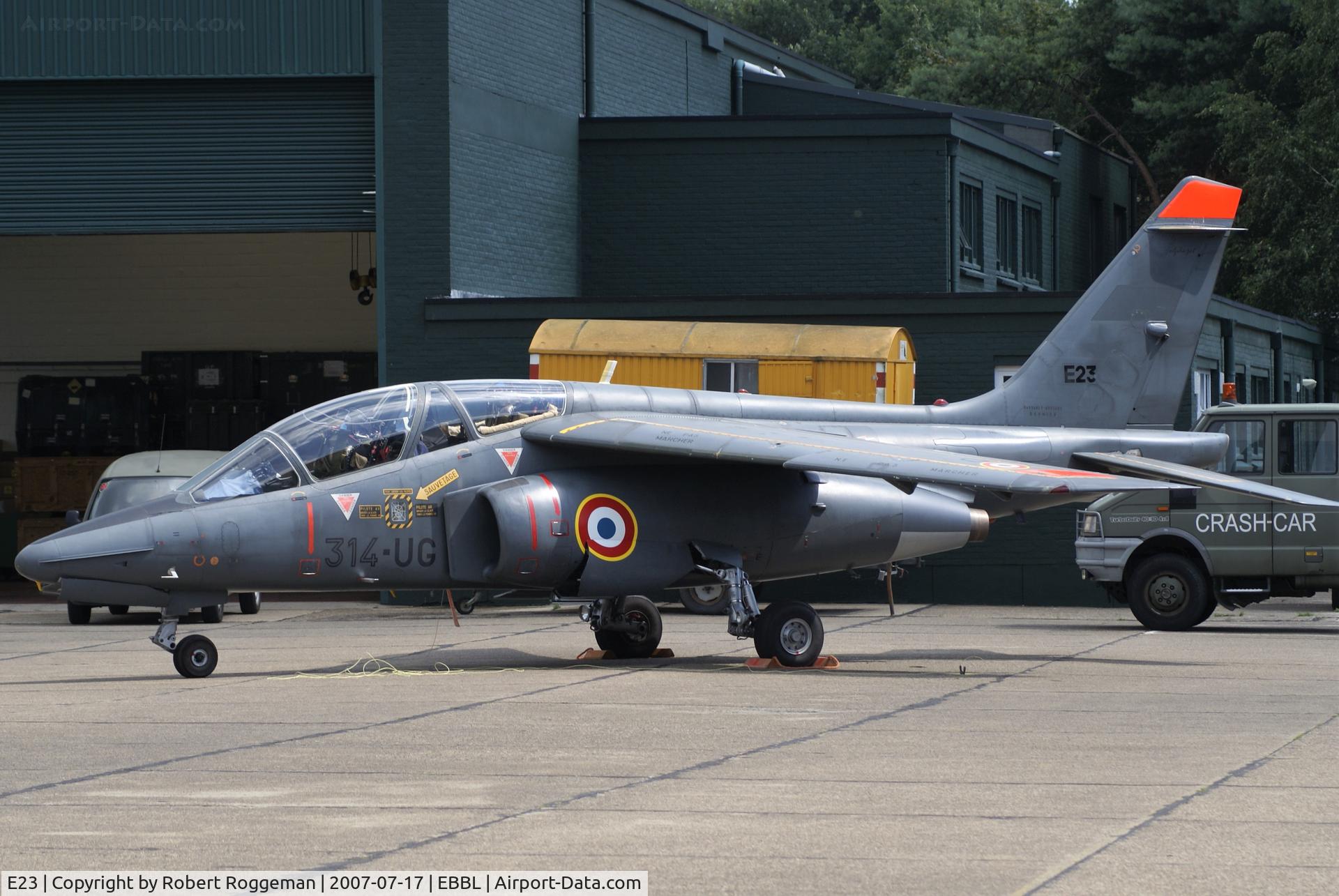 E23, Dassault-Dornier Alpha Jet E C/N E23, OPEN DAY.314-UG.