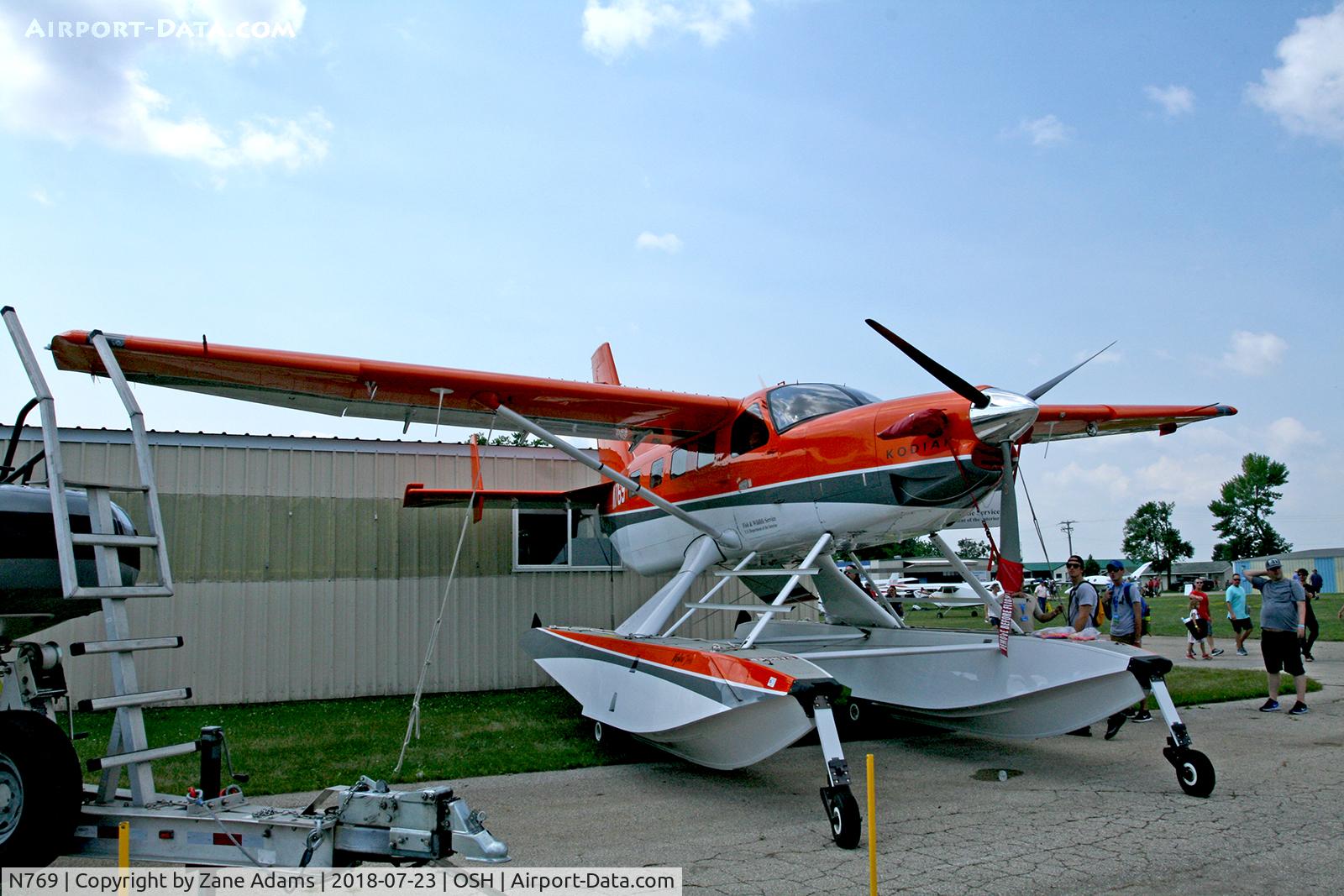 N769, 2009 Quest Kodiak 100 C/N 100-0023, EAA AirVenture - Oshkosh, Wisconsin.