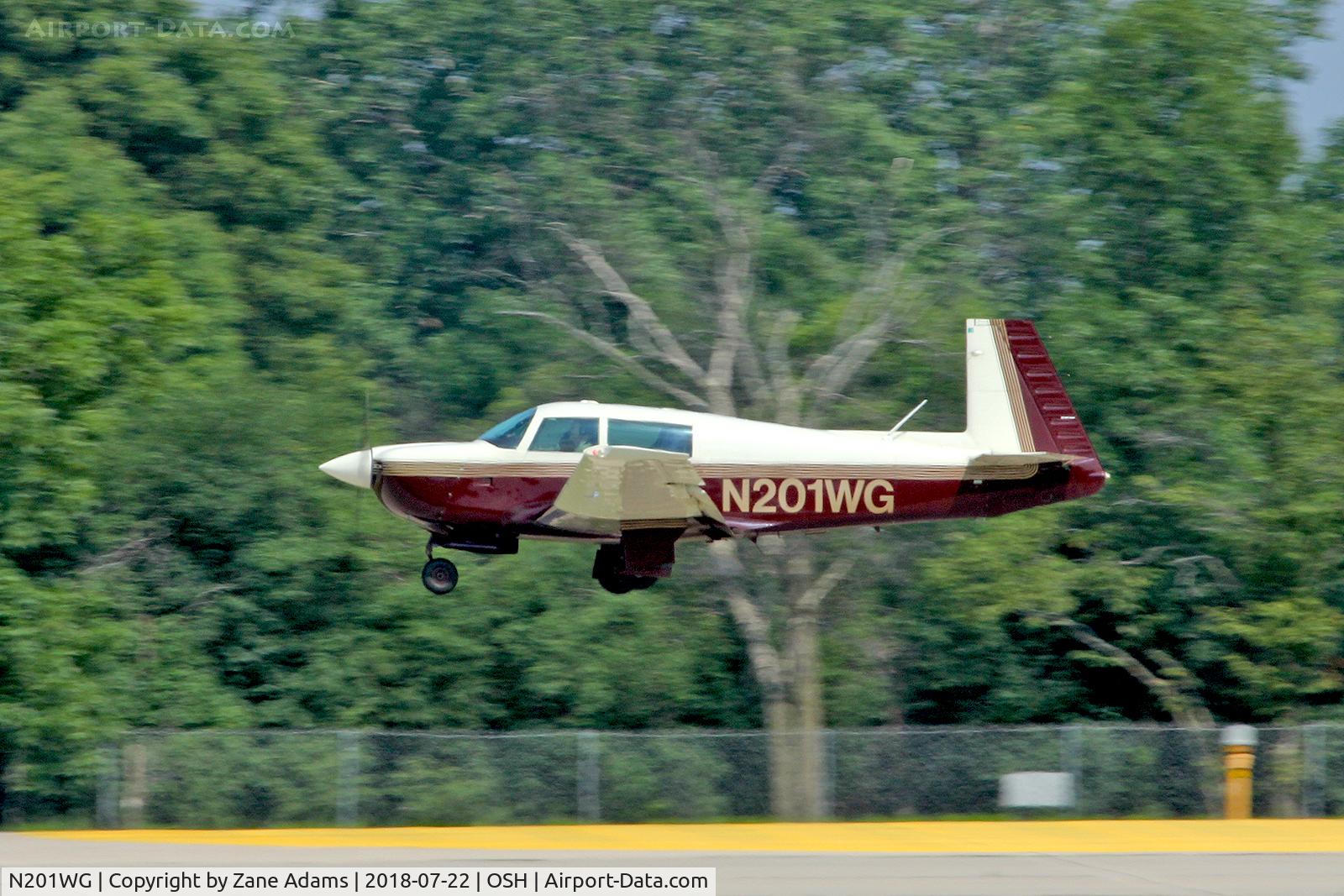 N201WG, 1977 Mooney M20J 201 C/N 24-0250, EAA AirVenture - Oshkosh, Wisconsin.