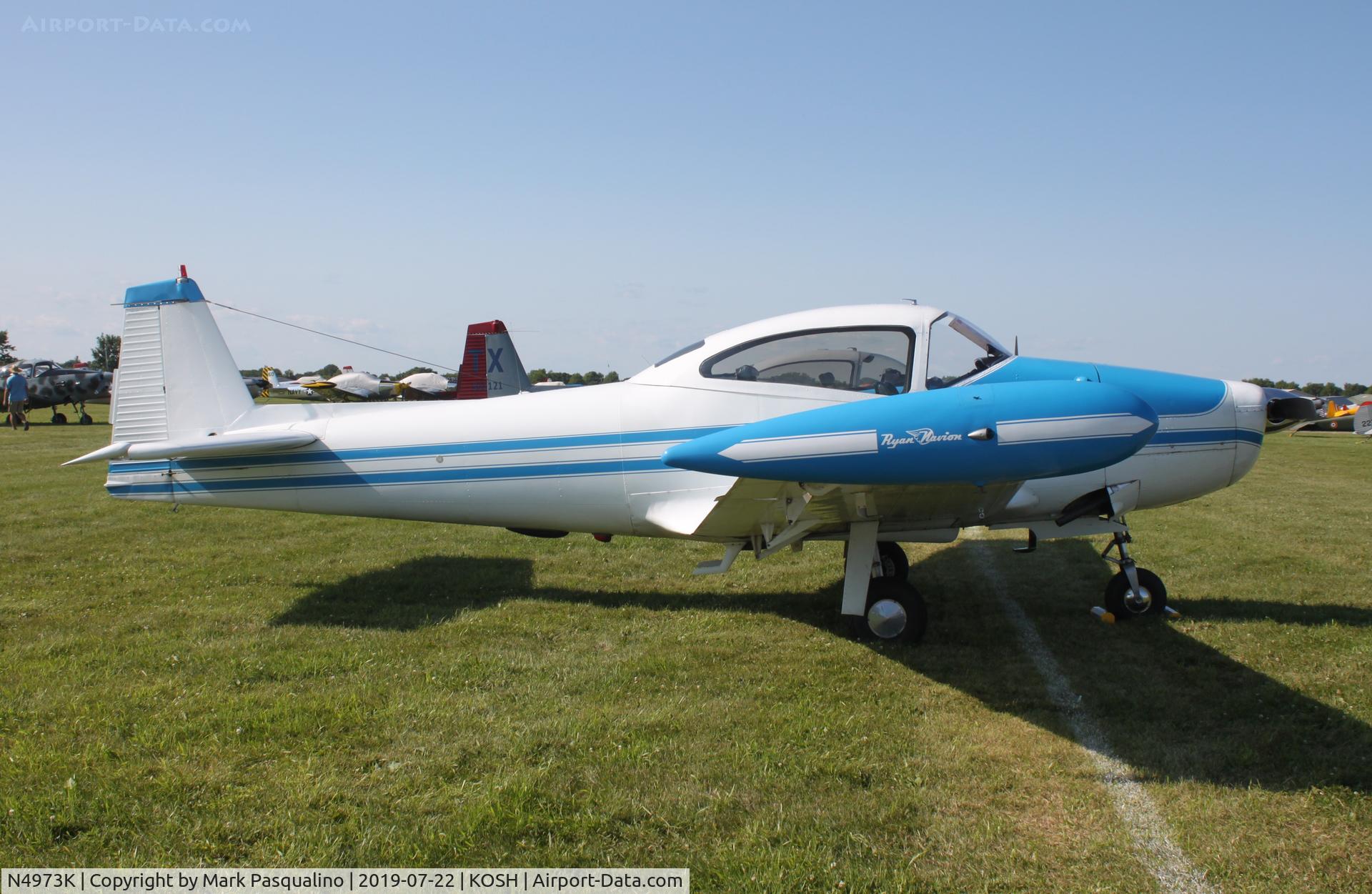 N4973K, 1949 Ryan Navion A C/N NAV-4-1973, Navion A
