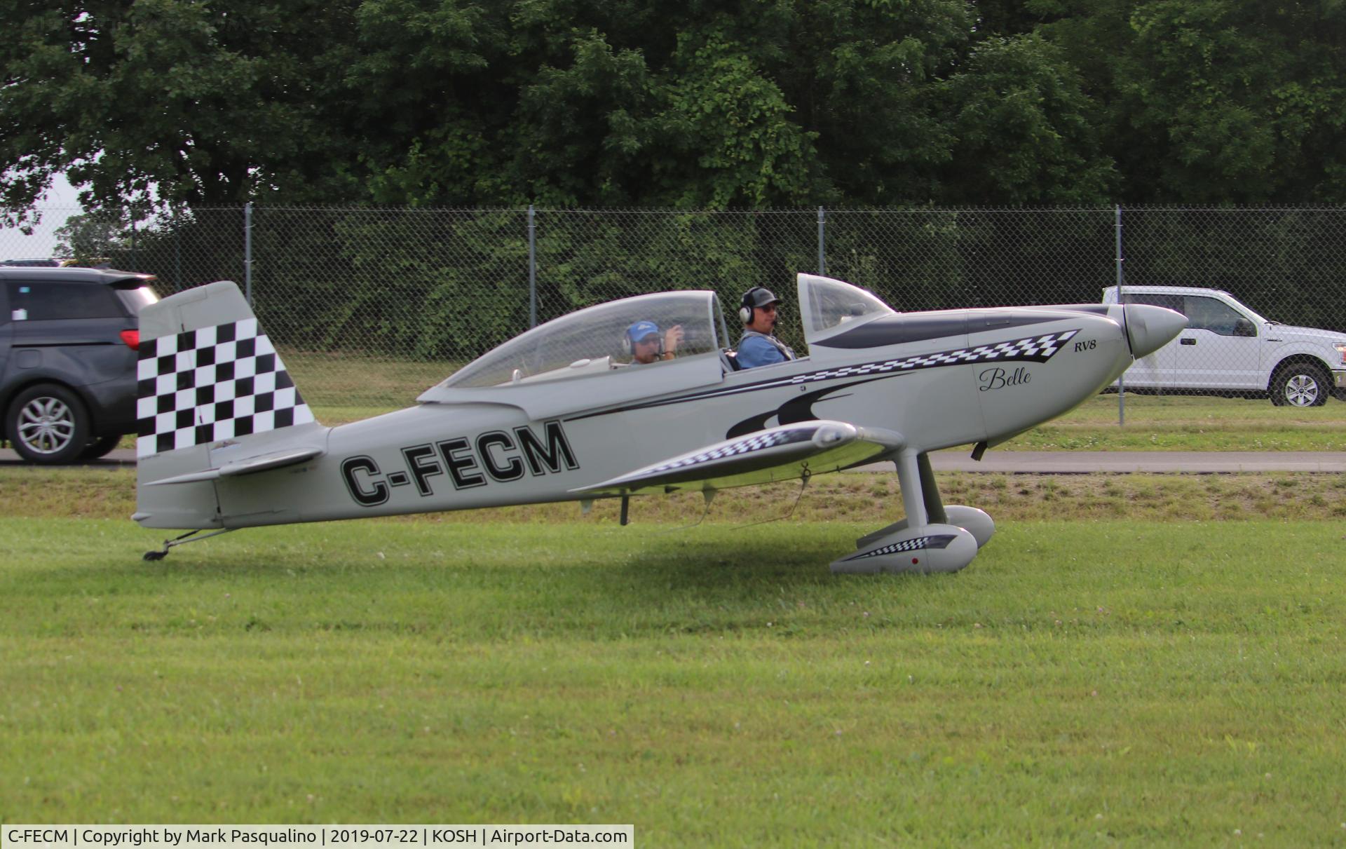 C-FECM, 2000 Van's RV-8 C/N 80244, Vans RV-8