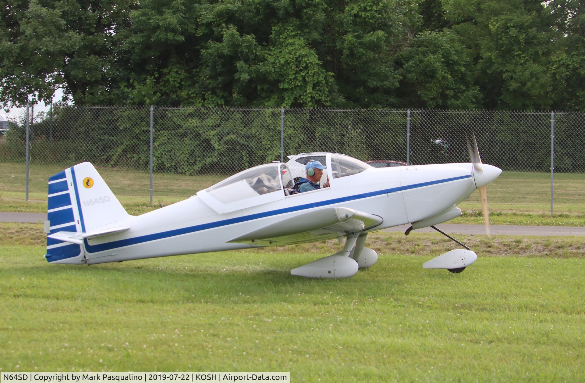 N64SD, Vans RV-6A C/N M20010, Vans RV-6A