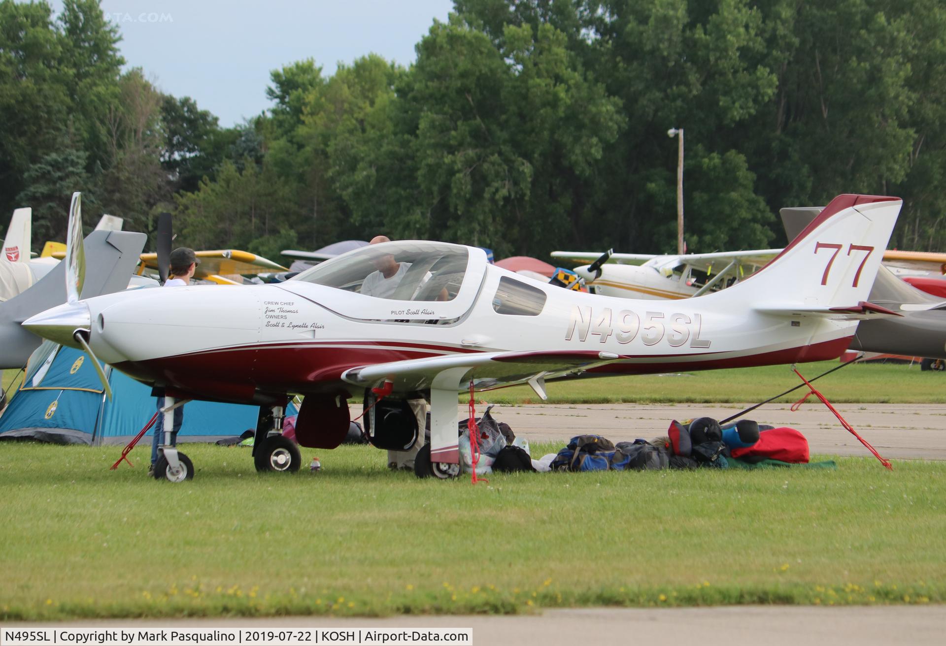 N495SL, 2004 Lancair Legacy 2000 C/N L2K-167, Lancair Legacy 2000
