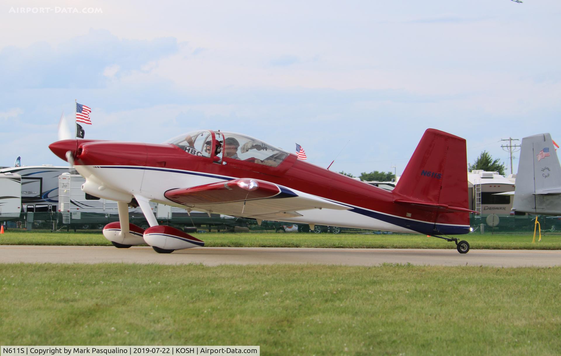 N611S, 2013 Vans RV-7 C/N 72413, Vans RV-7