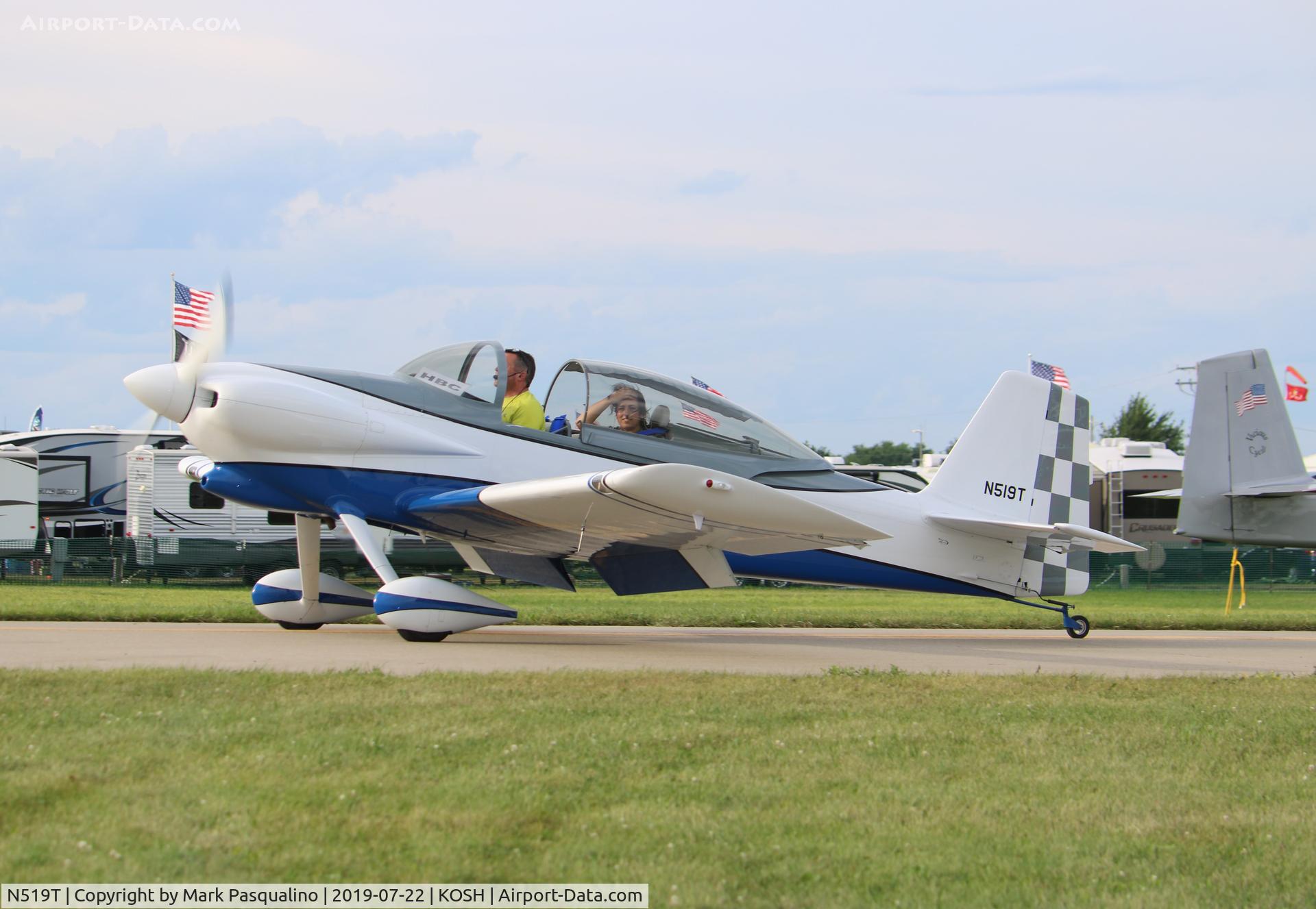 N519T, 1999 Vans RV-4 C/N 3881, Vans RV-4