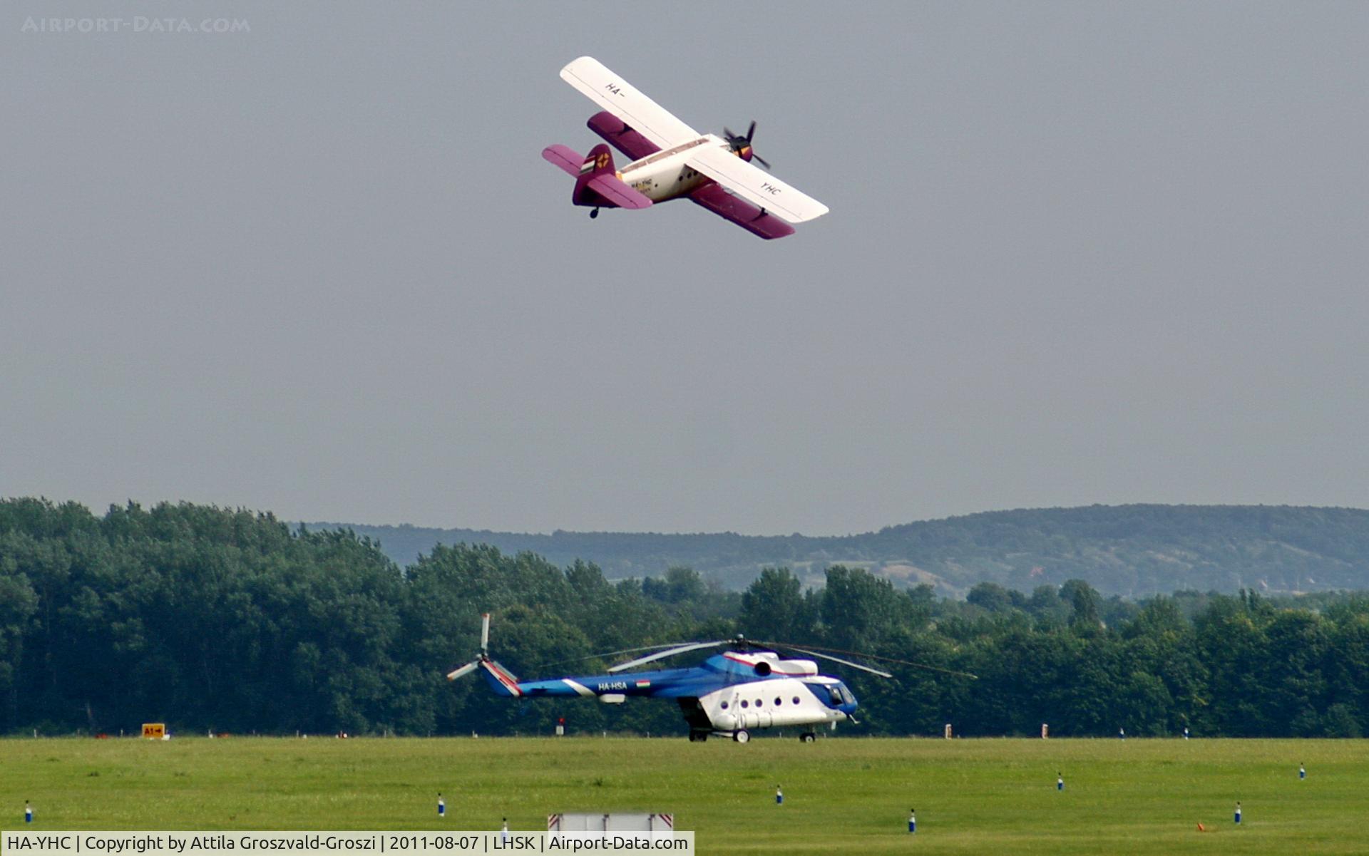 HA-YHC, 1979 PZL-Mielec AN-2PF C/N 1G181-45, LHSK - Siofok-Kiliti Airport, Hungary