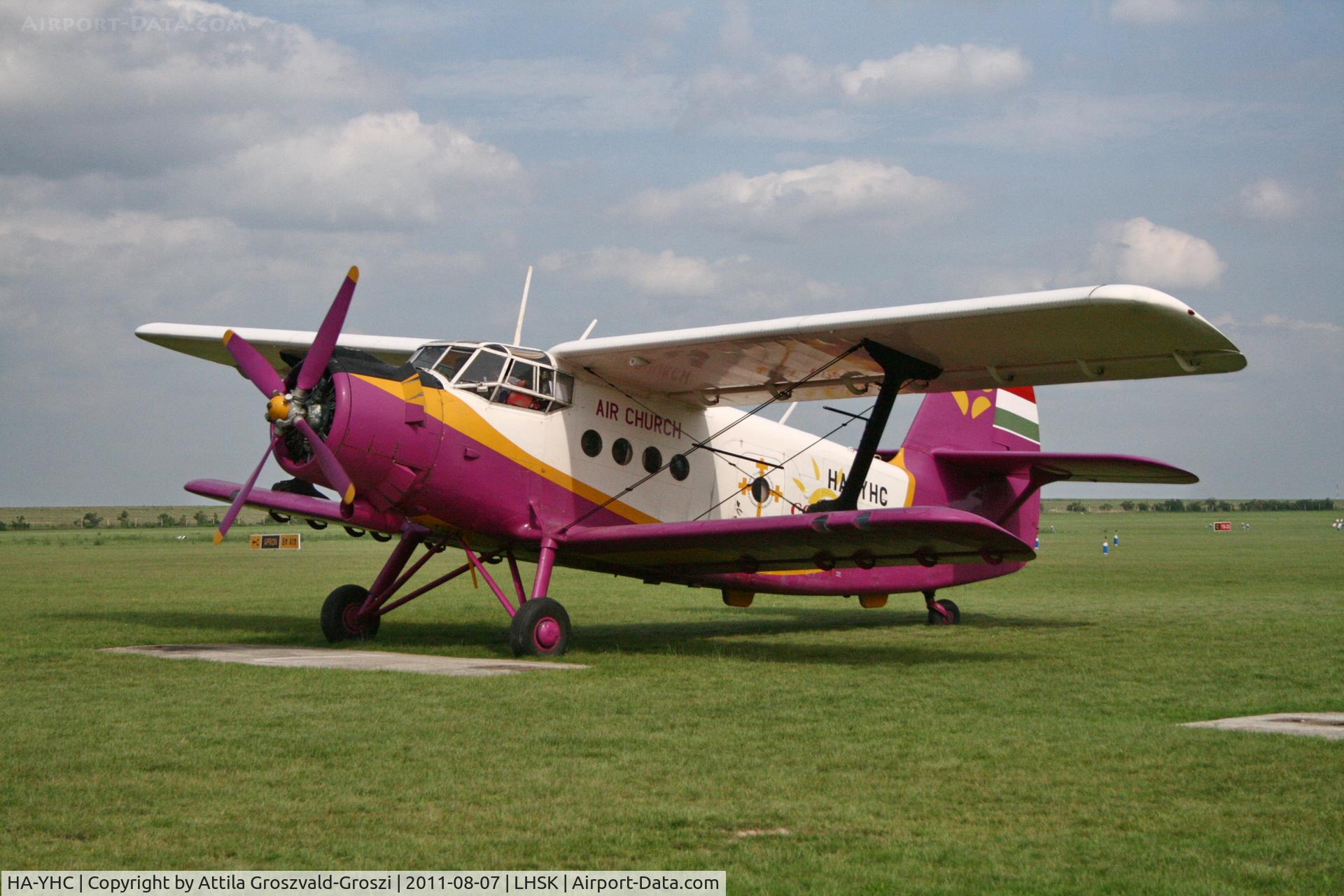 HA-YHC, 1979 PZL-Mielec AN-2PF C/N 1G181-45, LHSK - Siofok-Kiliti Airport, Hungary