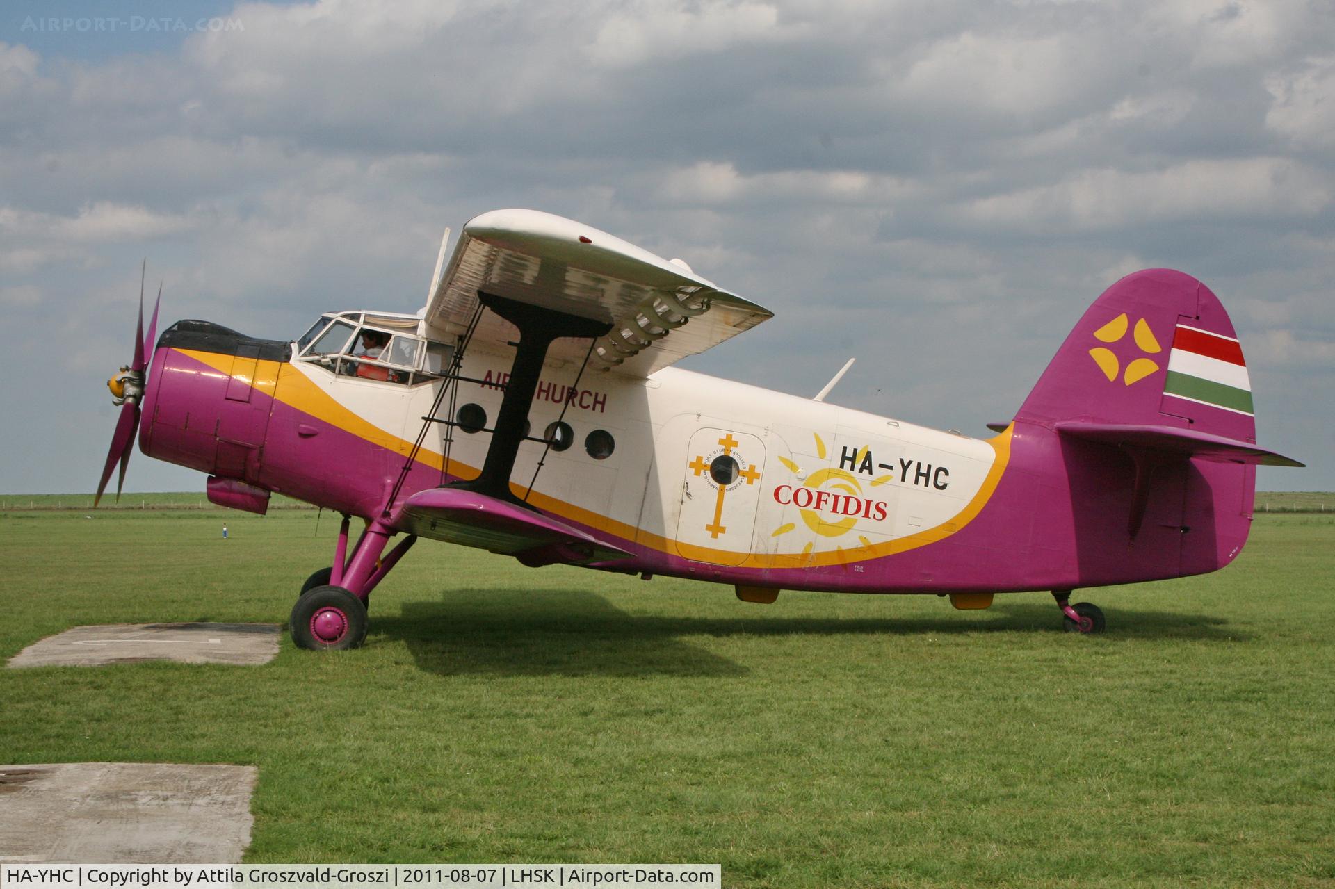 HA-YHC, 1979 PZL-Mielec AN-2PF C/N 1G181-45, LHSK - Siofok-Kiliti Airport, Hungary
