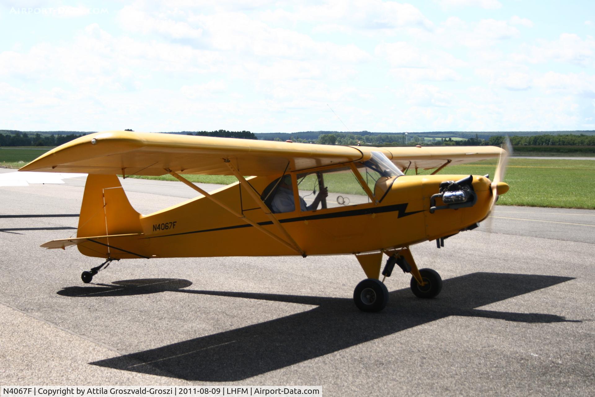 N4067F, 2001 Preceptor Ultra Pup (N3-2) C/N 71600, LHFM - Meidl Airport, Fertöszentmiklós, Hungary