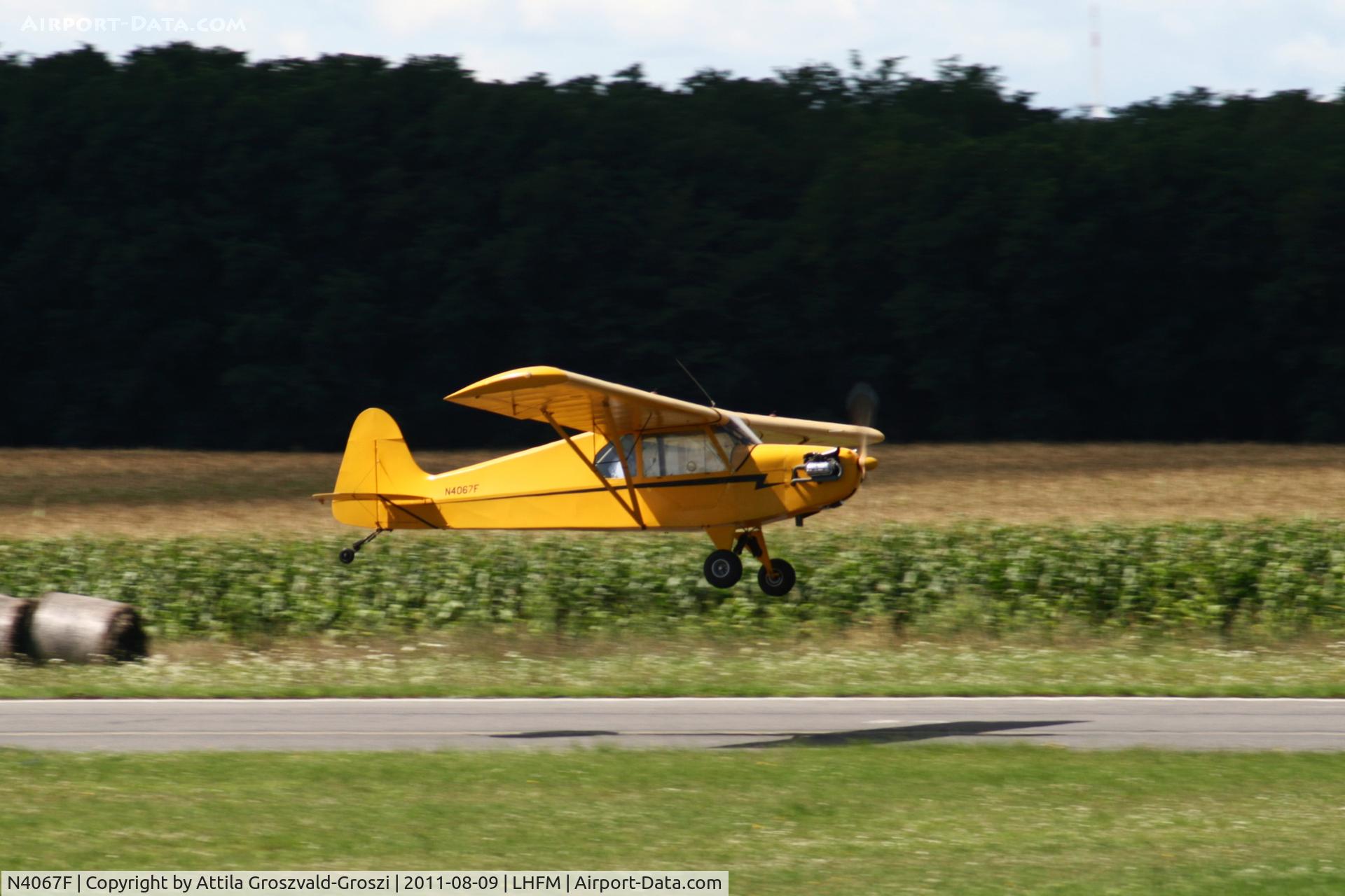 N4067F, 2001 Preceptor Ultra Pup (N3-2) C/N 71600, LHFM - Meidl Airport, Fertöszentmiklós, Hungary