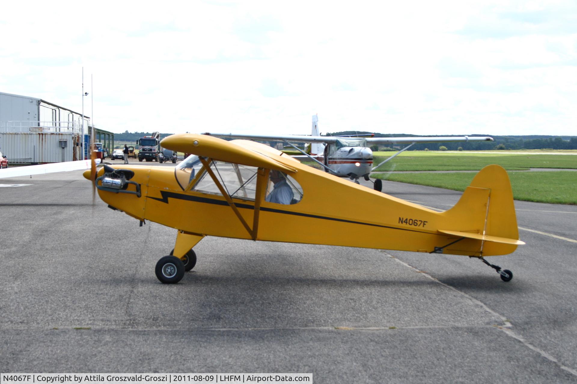N4067F, 2001 Preceptor Ultra Pup (N3-2) C/N 71600, LHFM - Meidl Airport, Fertöszentmiklós, Hungary