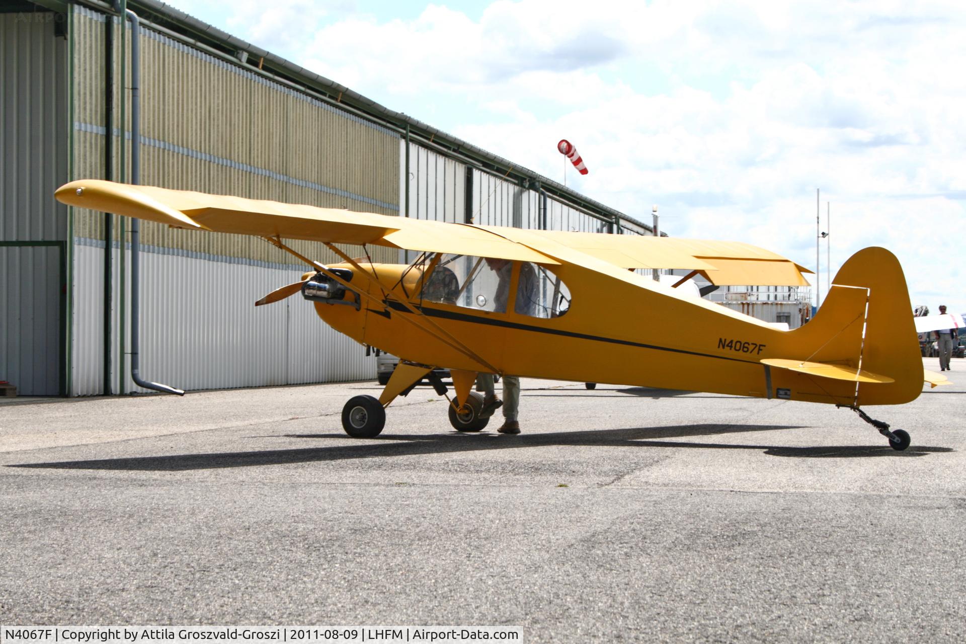 N4067F, 2001 Preceptor Ultra Pup (N3-2) C/N 71600, LHFM - Meidl Airport, Fertöszentmiklós, Hungary