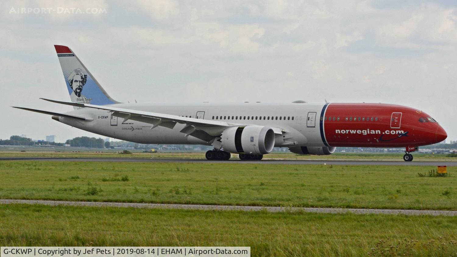 G-CKWP, 2018 Boeing 787-9 Dreamliner C/N 63318, At Schiphol.