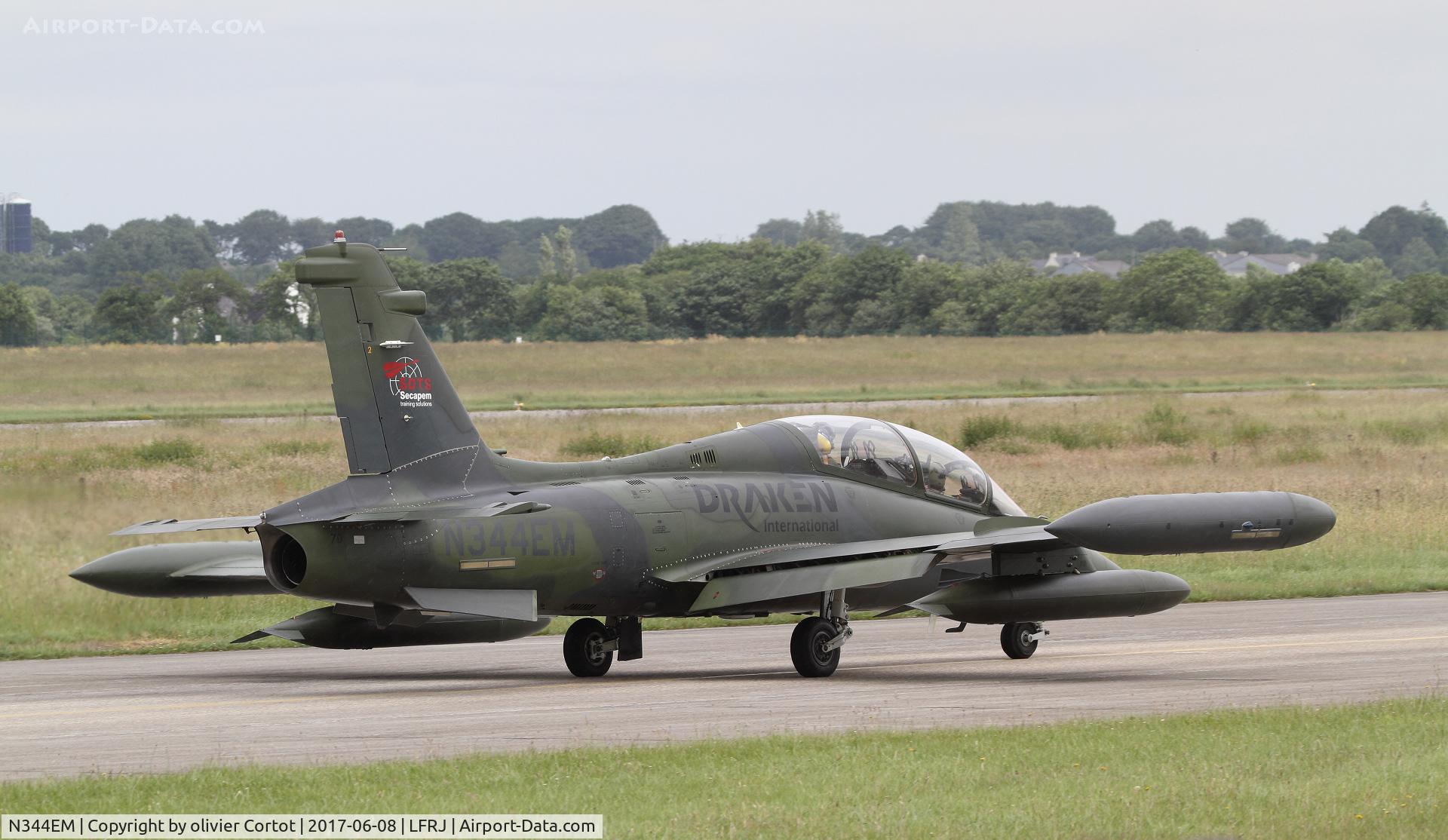 N344EM, 1991 Aermacchi MB-339CB C/N 6801/174, Draken international