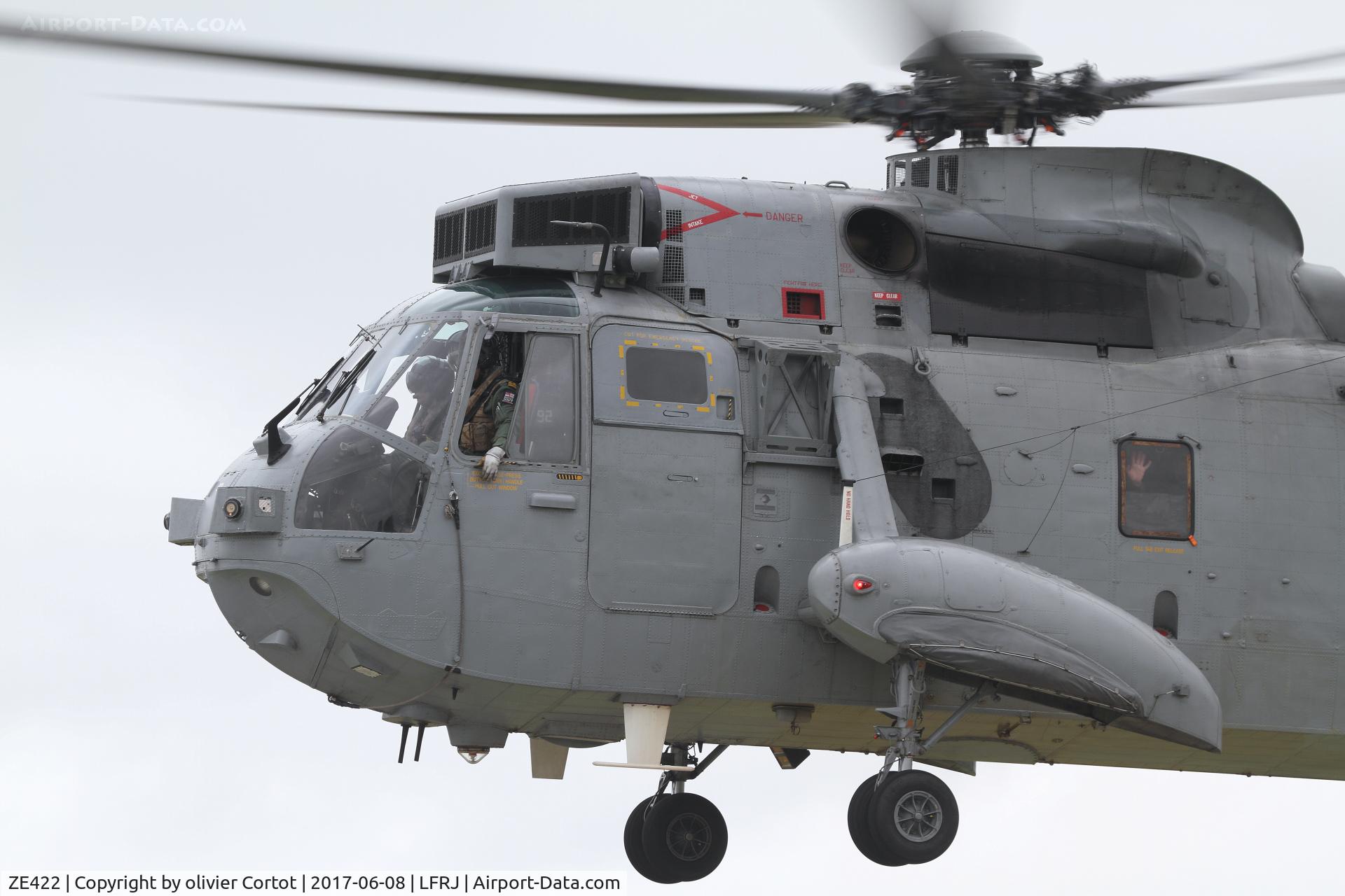 ZE422, 1986 Westland Sea King ASaC.7 C/N WA961, tiger meet 2017