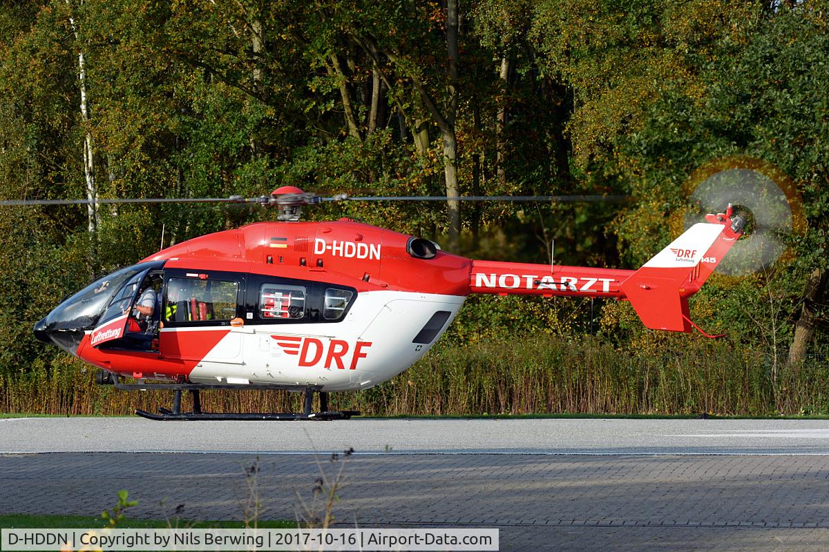 D-HDDN, Eurocopter-Kawasaki EC-145 (BK-117C-2) C/N 9454, Christoph Niedersachsen at BGU Boberg