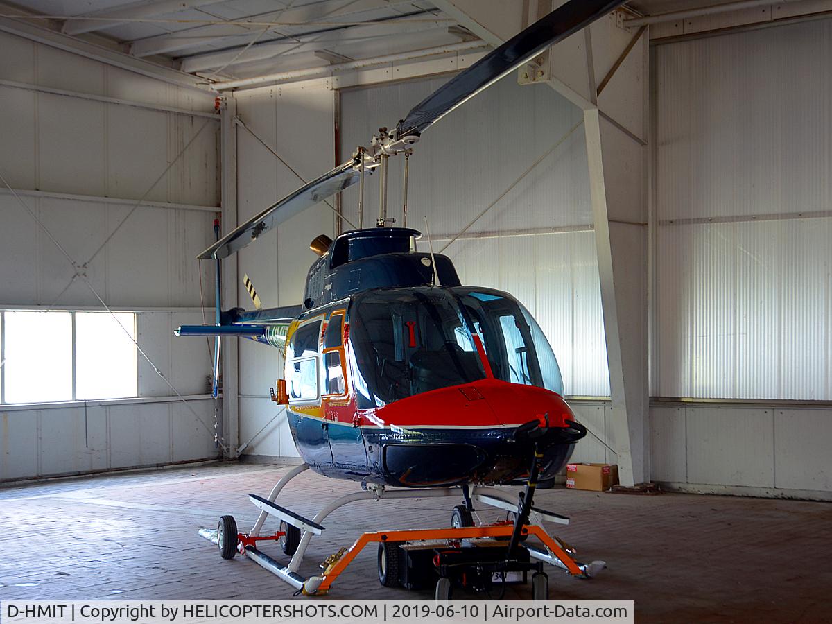 D-HMIT, Agusta-Bell 206B JetRanger III C/N 8256, D-HMIT at Schachtholm