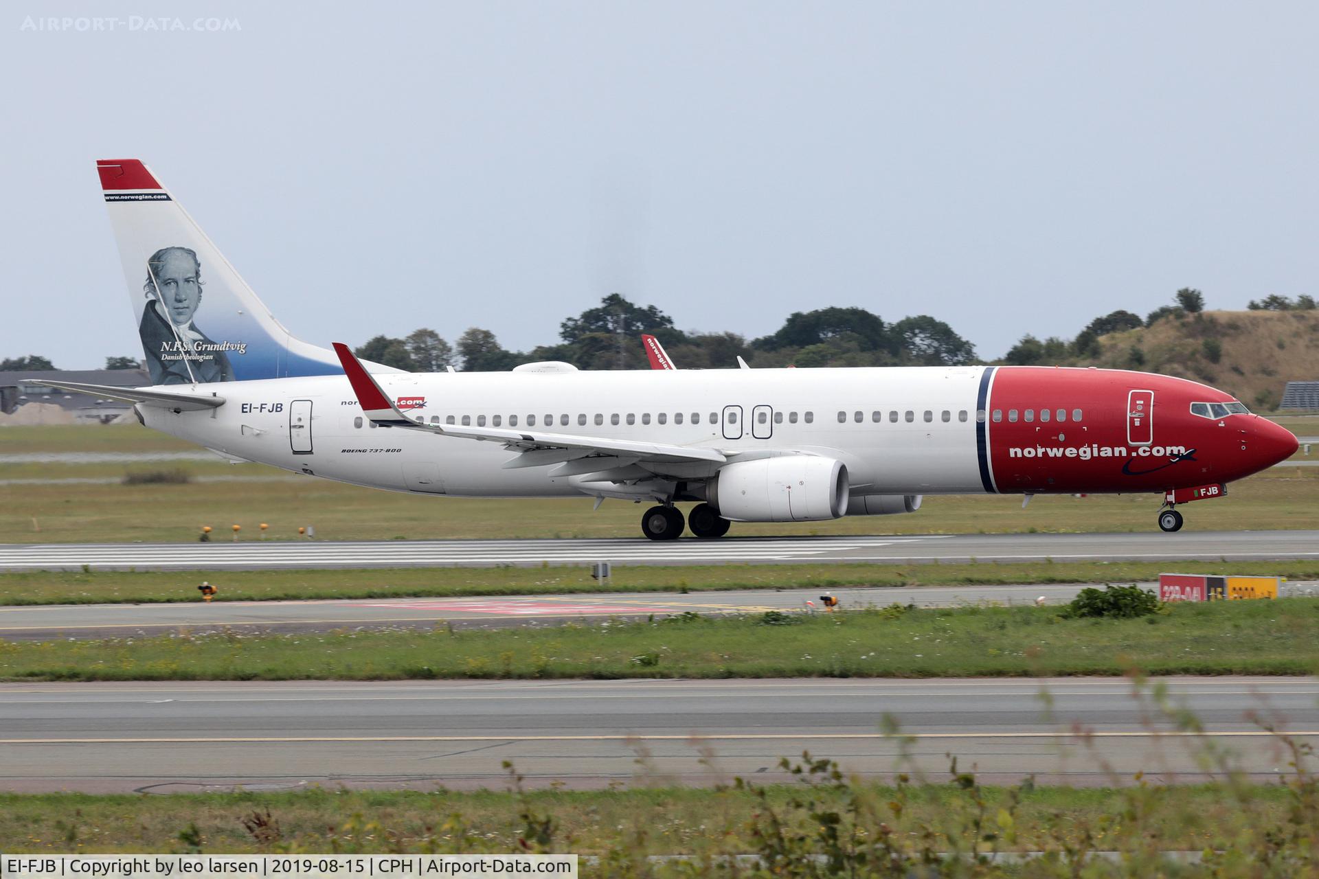 EI-FJB, 2015 Boeing 737-8JP C/N 42081, Copenhagen 15.8.2019