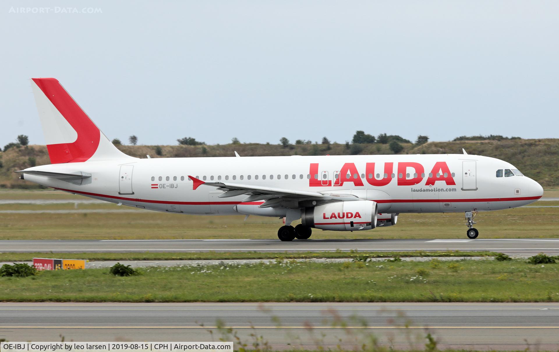 OE-IBJ, 2007 Airbus A320-232 C/N 3259, Copenhagen 15.8.2019