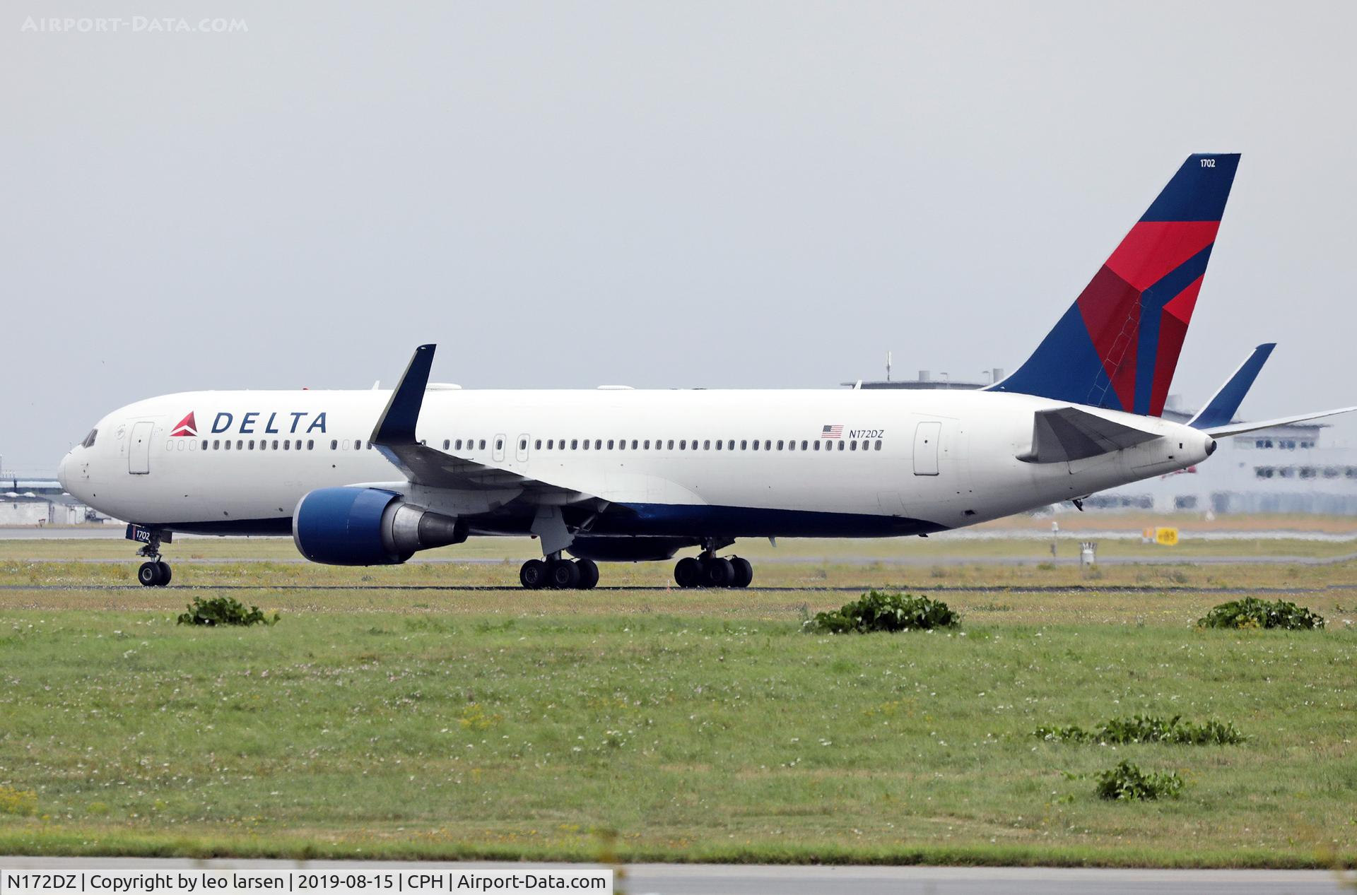 N172DZ, 1998 Boeing 767-332 C/N 29691, Copenhagen 15.8.2019