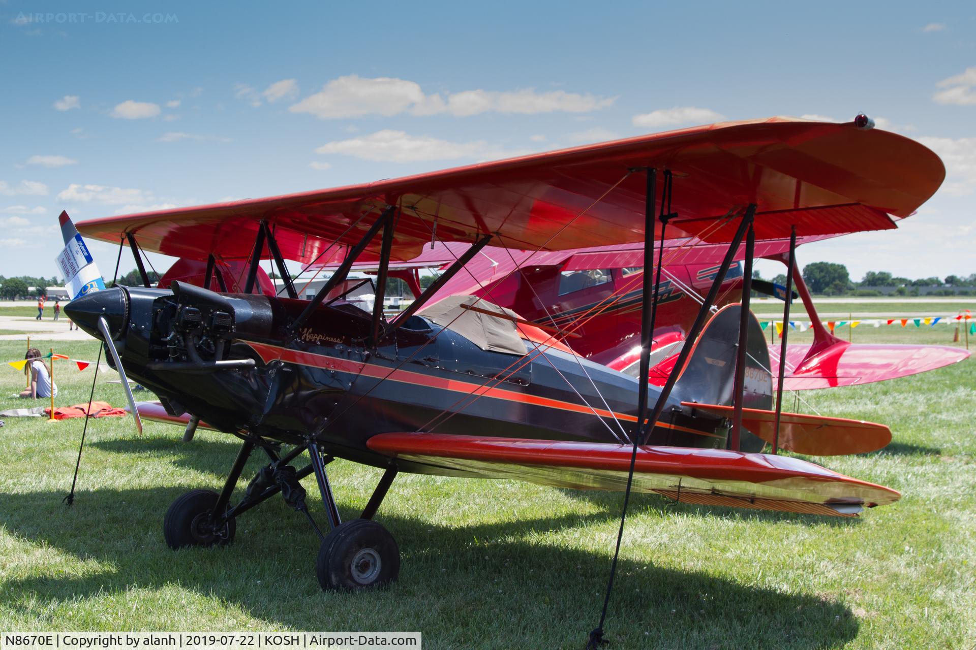 N8670E, 1968 Hatz CB-1 C/N A1, At AirVenture 2019