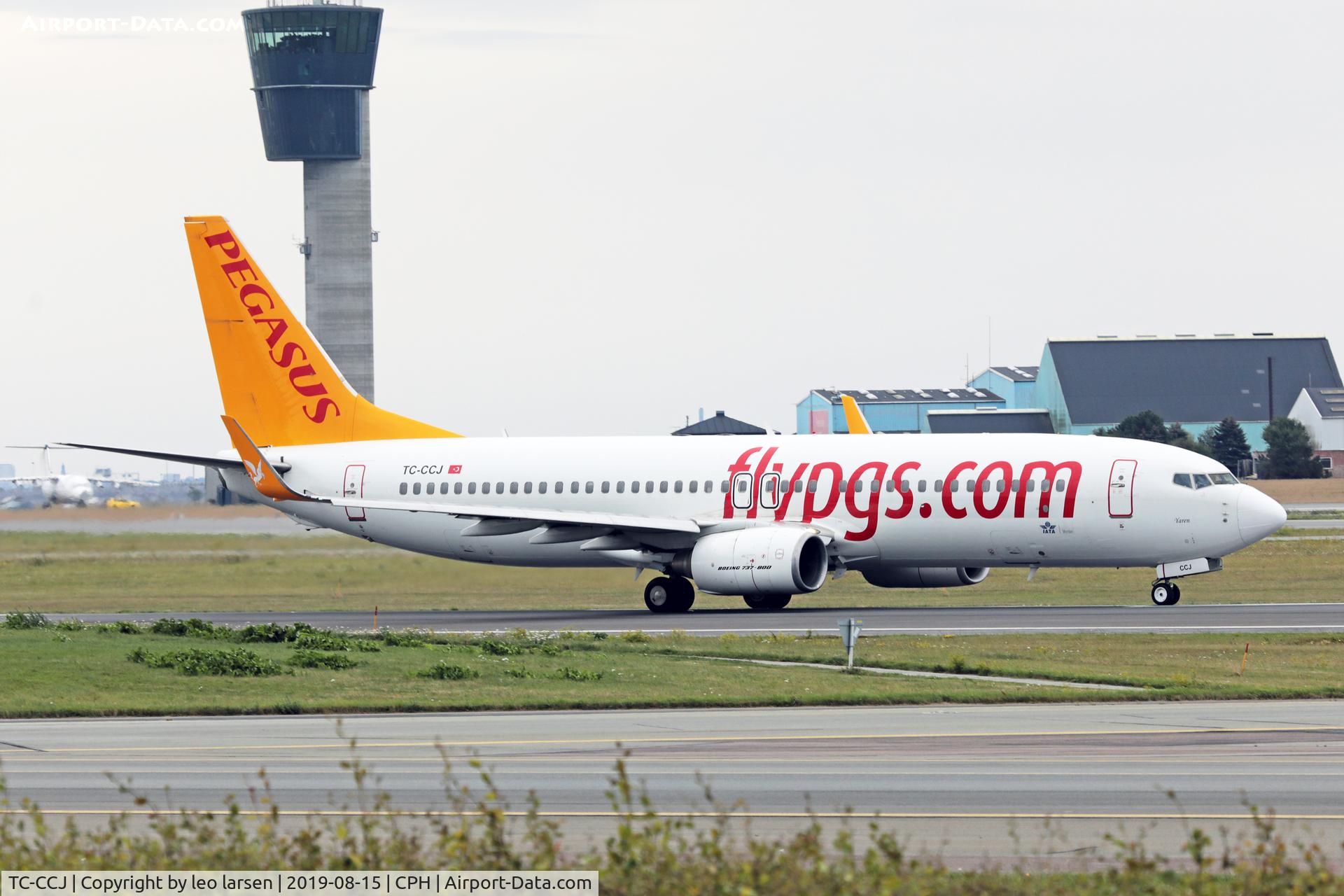 TC-CCJ, 2008 Boeing 737-82R C/N 35701, Copenhagen 15.8.2019.ex TC-AAH