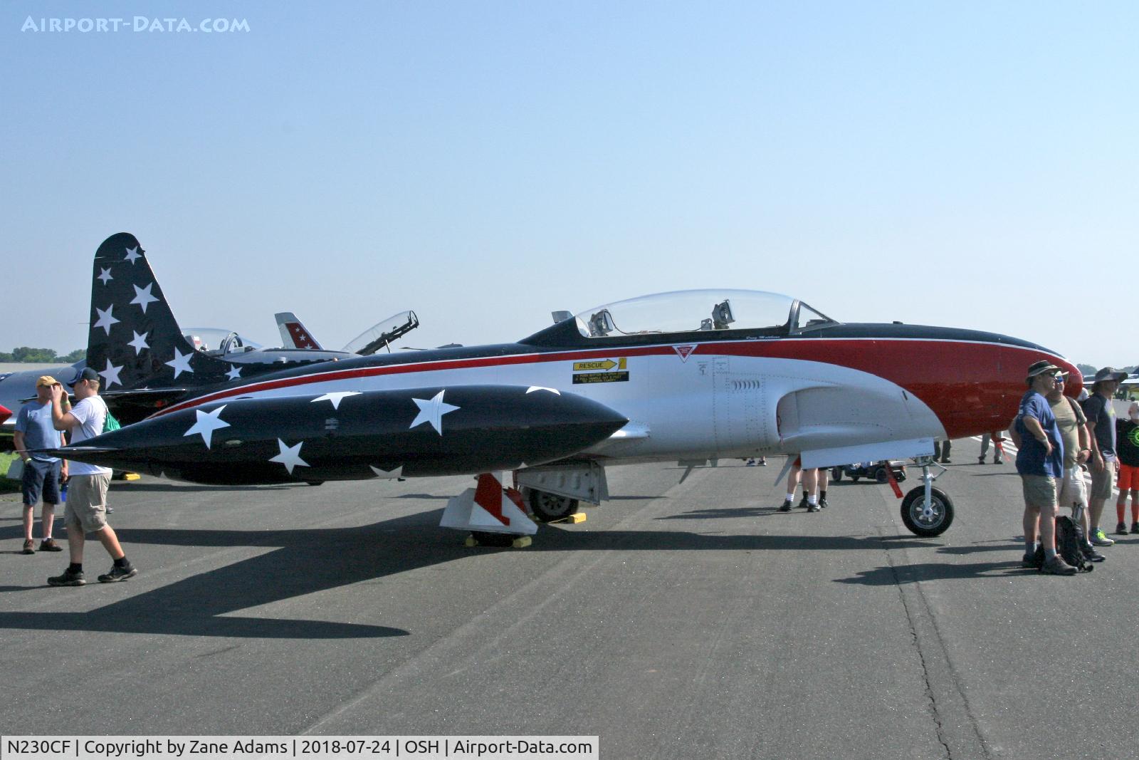 N230CF, 1953 Canadair CT-133 Silver Star 3 C/N T33-24, 2018 EAA AirVenture - Oshkosh, Wisconsin