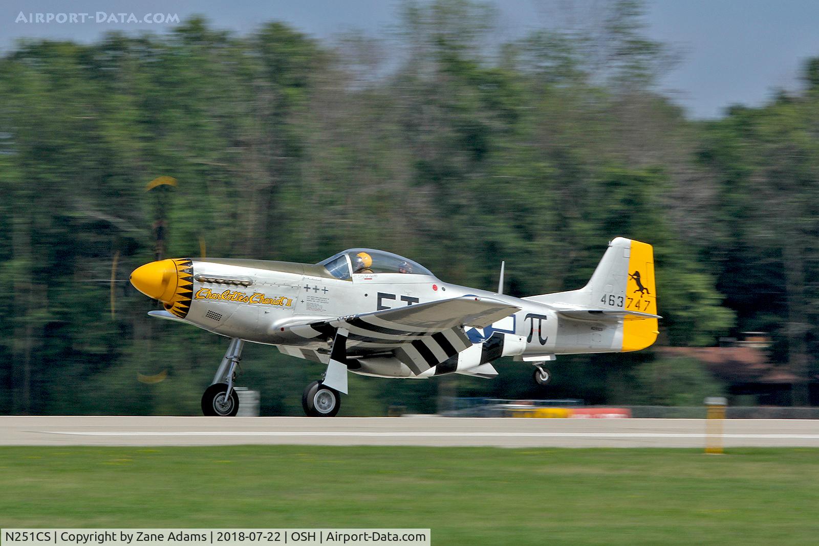 N251CS, North American F-51D Mustang C/N 44-74977N, 2018 EAA AirVenture - Oshkosh, Wisconsin
