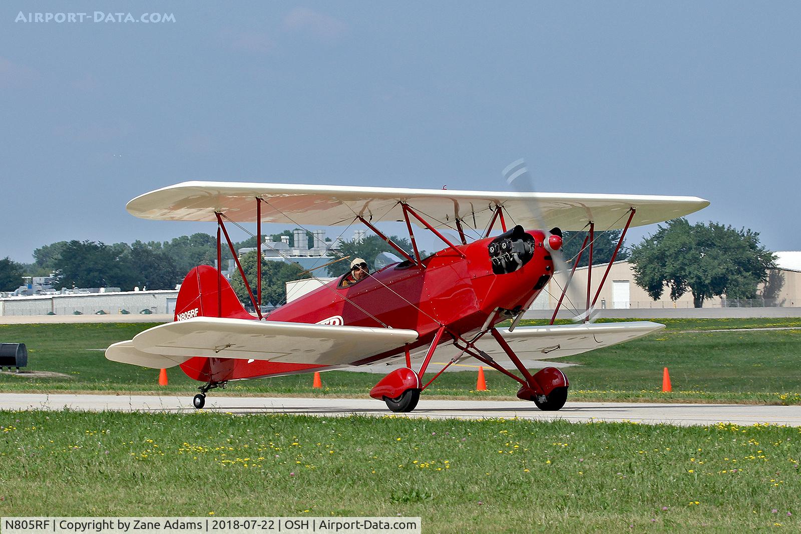 N805RF, Hatz CB-1 C/N 805, 2018 EAA AirVenture - Oshkosh, Wisconsin