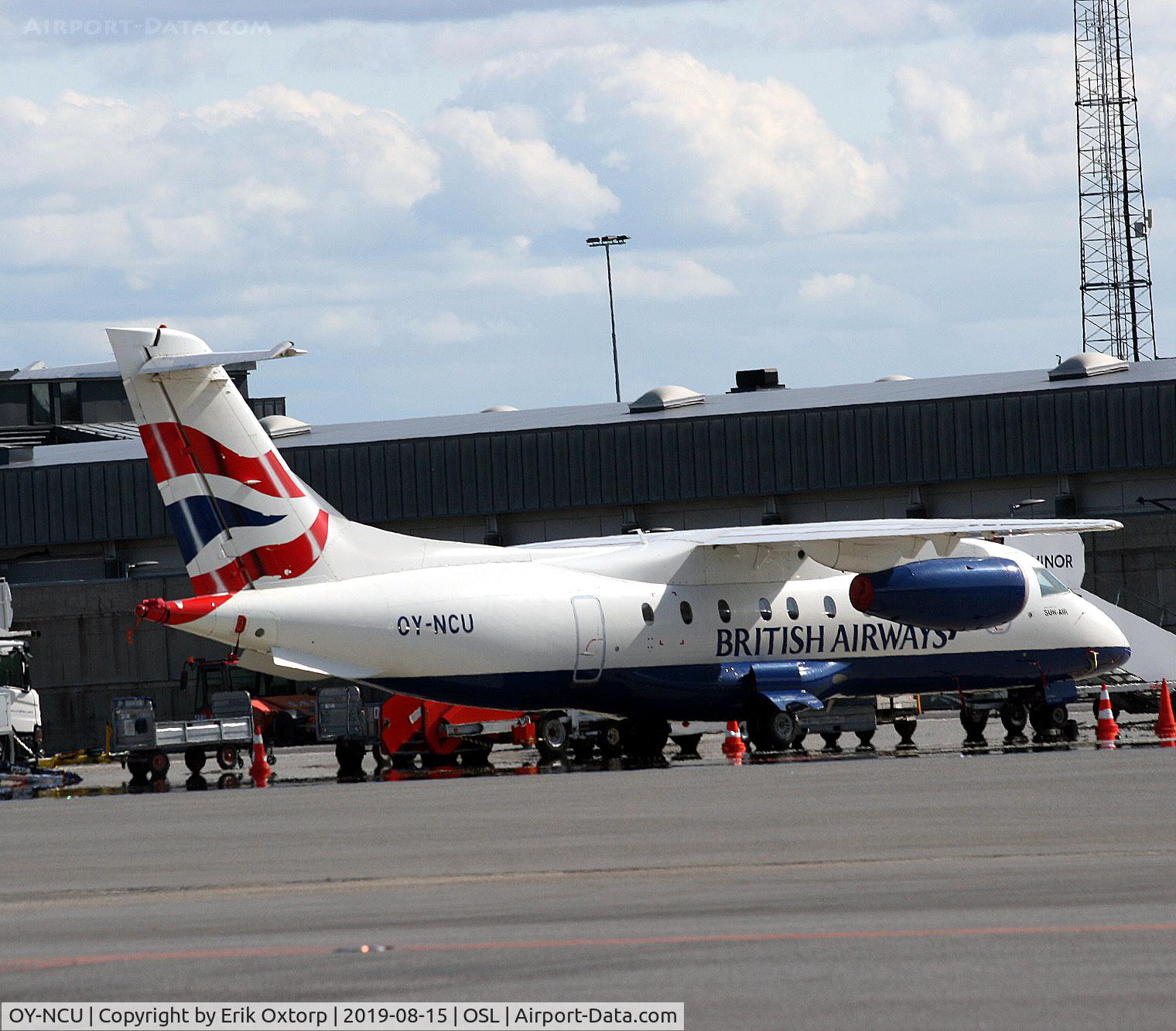 OY-NCU, 1999 Fairchild Dornier 328-300 328JET C/N 3122, OY-NCU in OSL