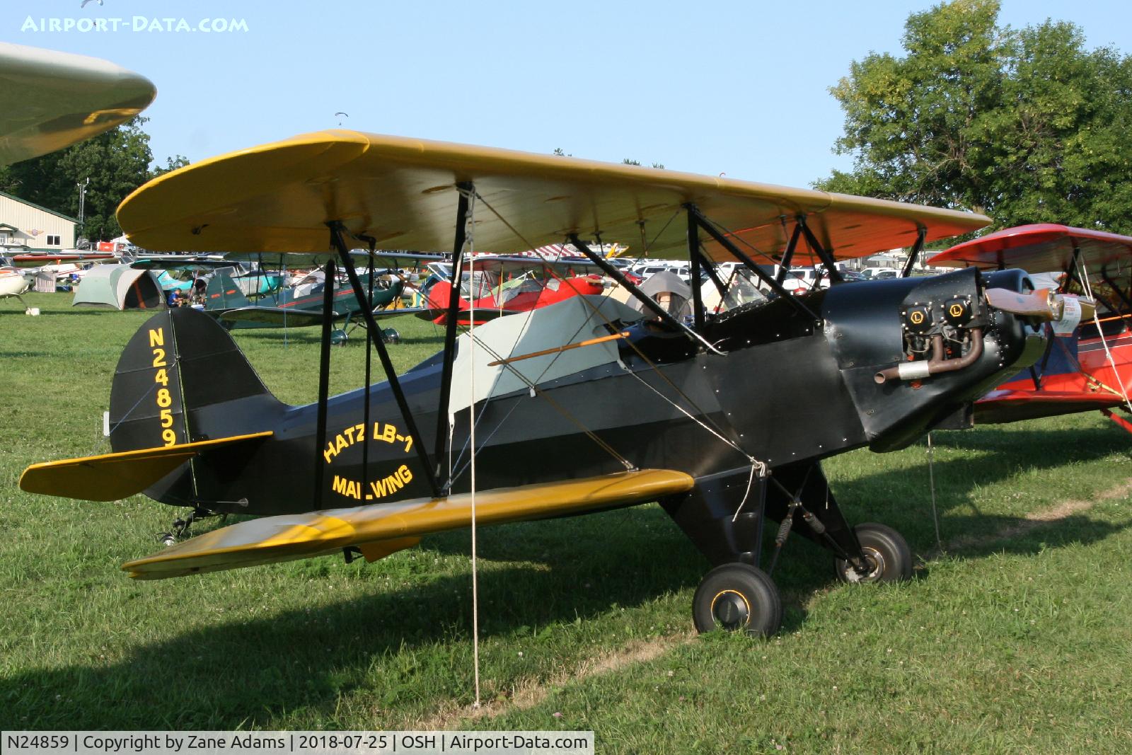 N24859, 2000 Hatz LB-1 C/N 248, 2018 EAA AirVenture - Oshkosh, Wisconsin