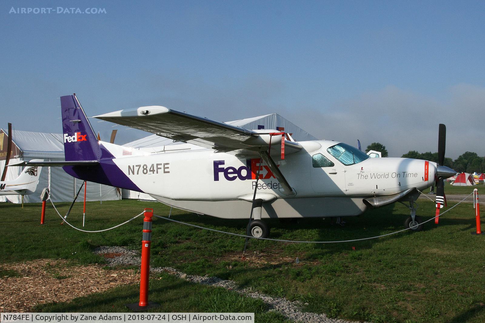 N784FE, 1991 Cessna 208B C/N 208B0282, 2018 EAA AirVenture - Oshkosh, Wisconsin
