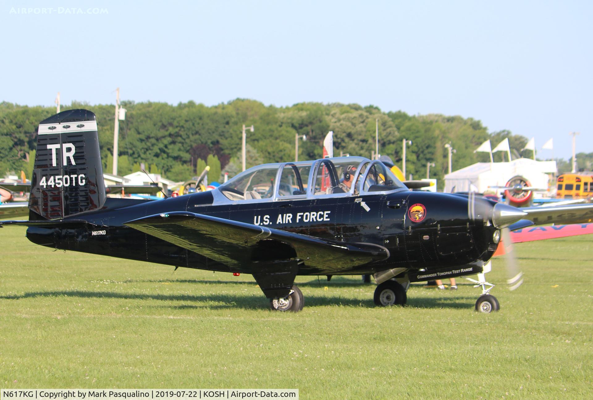 N617KG, 1956 Beech D-45 Mentor C/N BG-279, Beech T-34B
