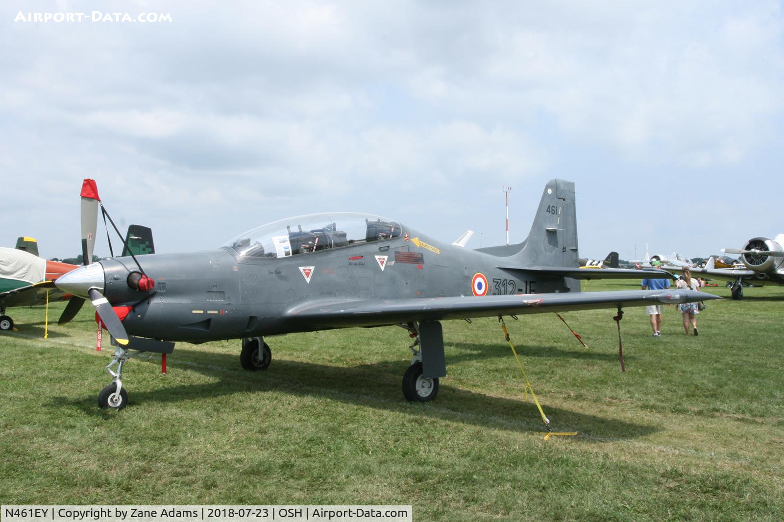 N461EY, Embraer EMB-312F Tucano C/N 312461, 2018 EAA AirVenture - Oshkosh, Wisconsin