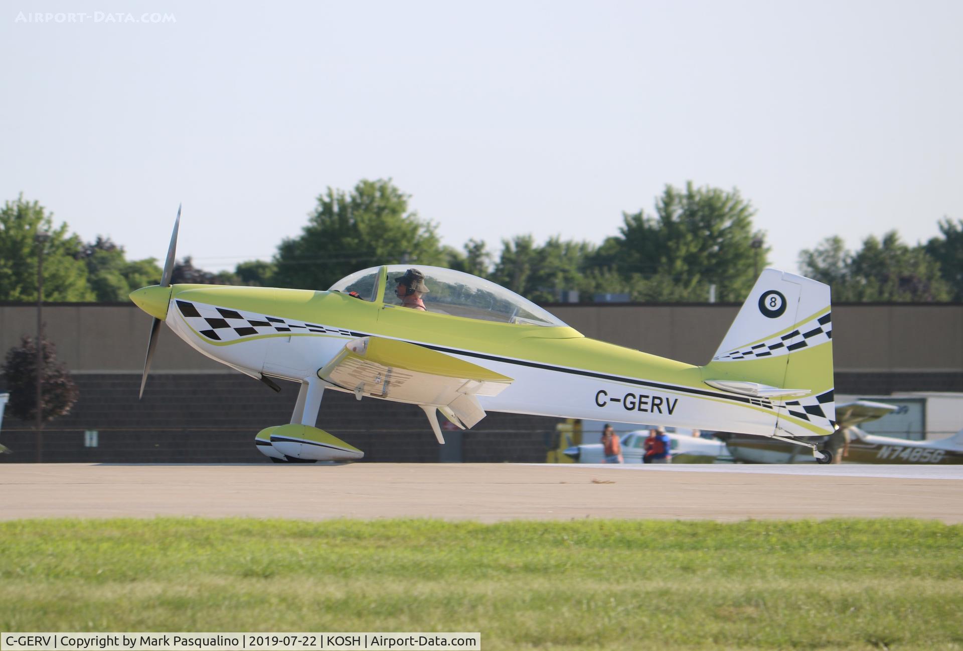 C-GERV, 2002 Vans RV-8 C/N 81117, Vans RV-8