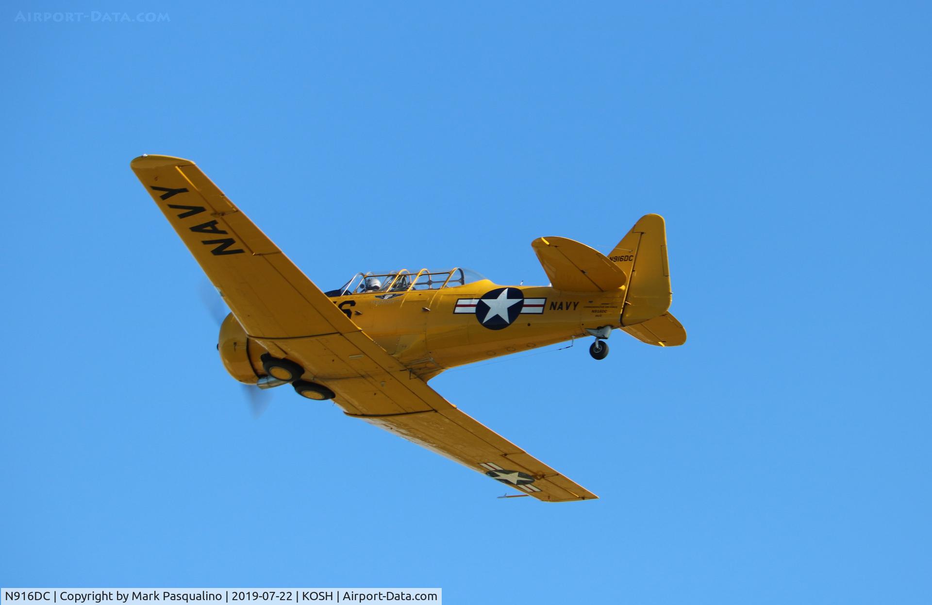N916DC, 1945 North American SNJ-6 Texan C/N 121-43038, North American SNJ-6