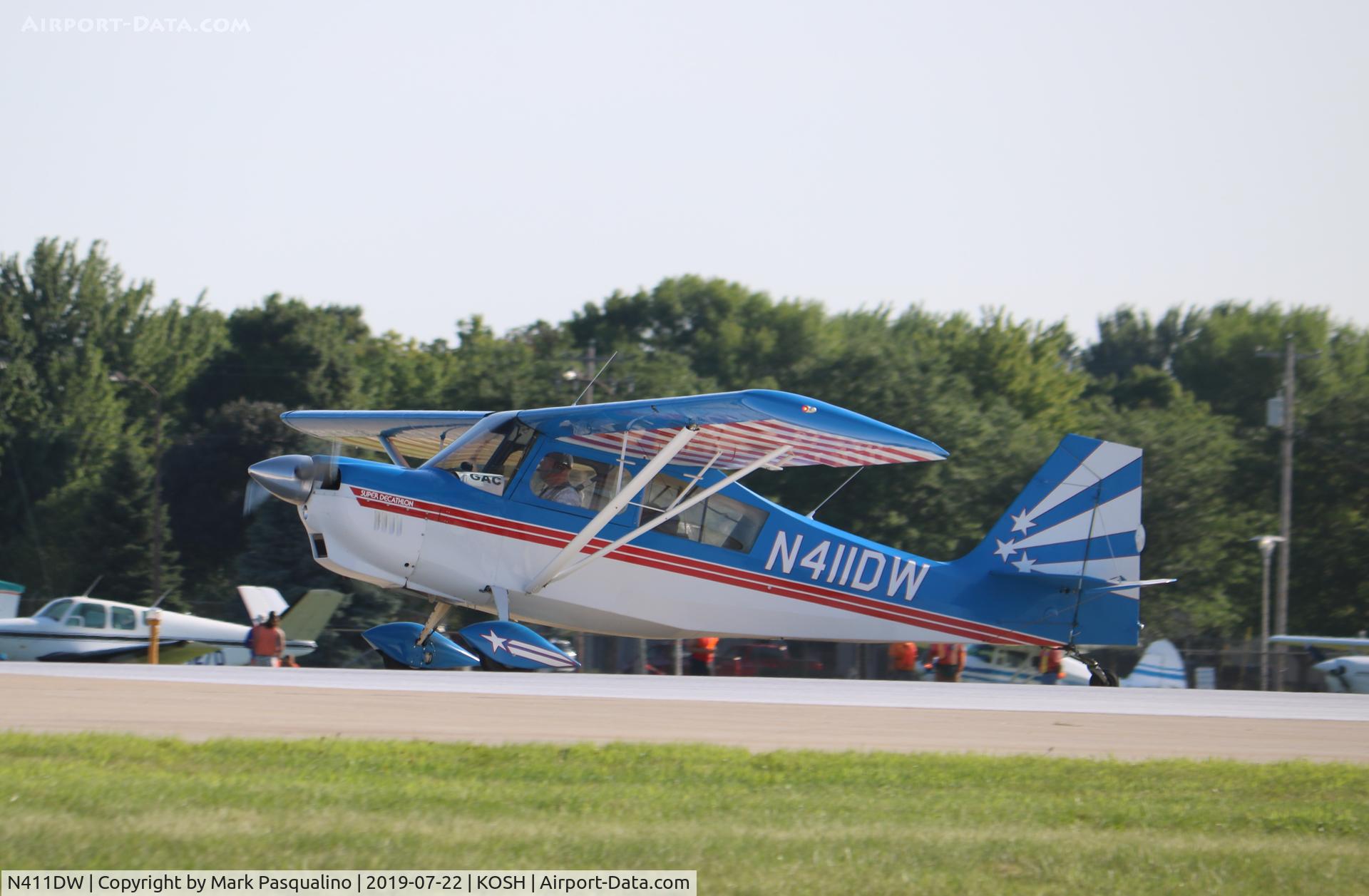 N411DW, 1996 American Champion 8KCAB Super Decathlon C/N 772-96, American Champion 8KCAB