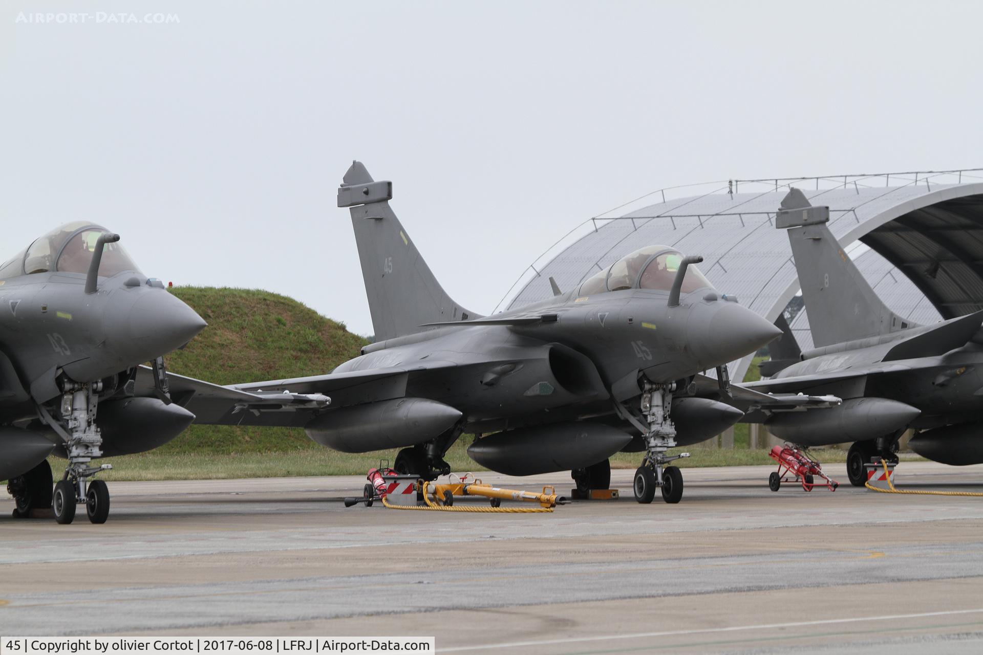 45, 2015 Dassault Rafale M C/N 45, tiger meet 2017