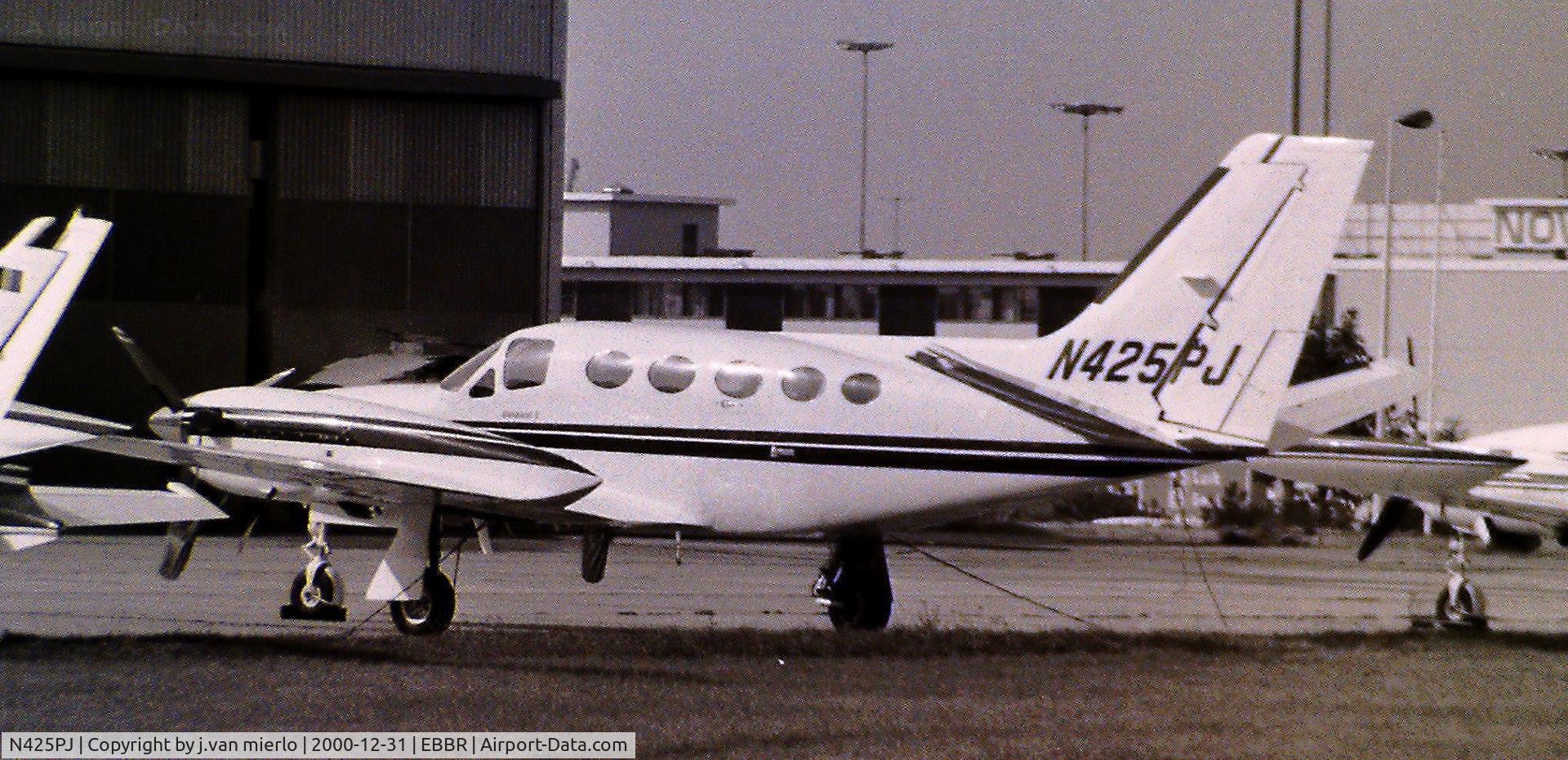 N425PJ, 1982 Cessna 425 Conquest I C/N 425-0157, ABELAG Brussels