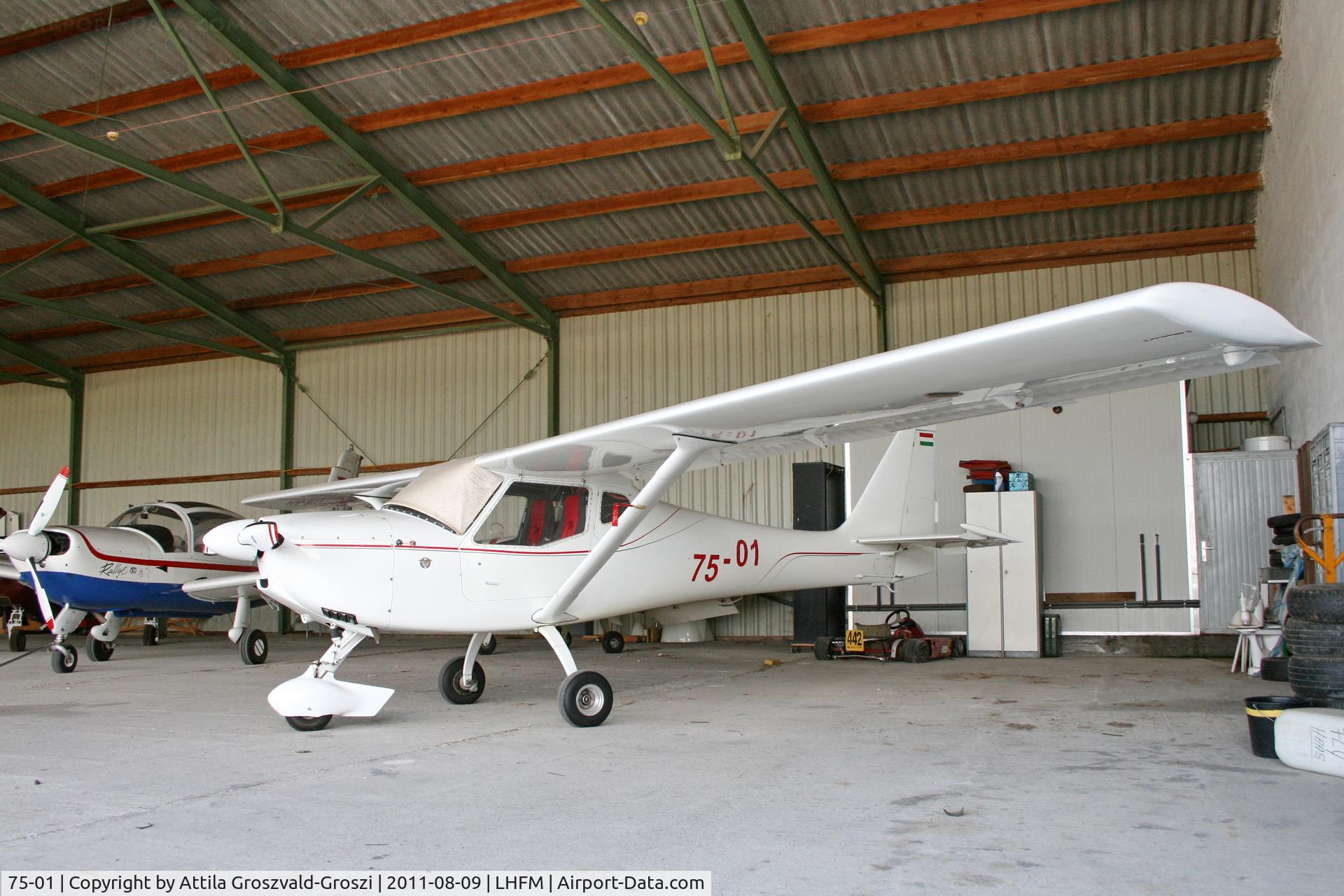75-01, 2001 B & F Technik FK-9 Mark 3 C/N 171, LHFM - Meidl Airport, Fertöszentmiklós, Hungary