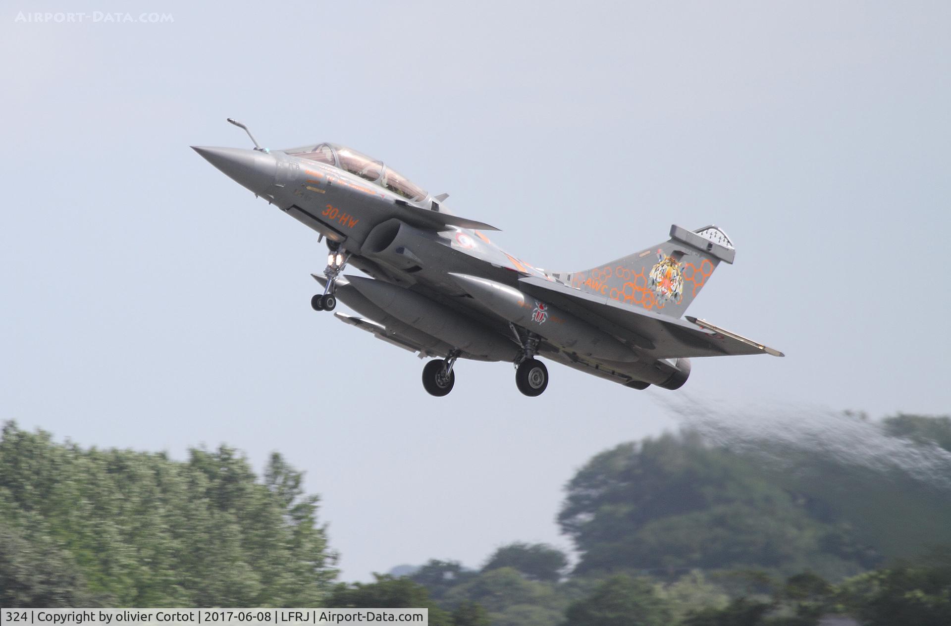 324, Dassault Rafale B C/N 324a, tiger meet 2017